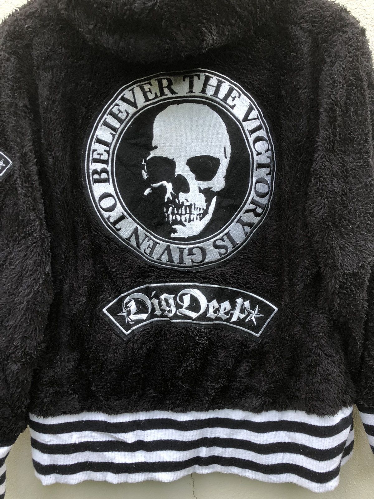 Japanese Brand ❌STREET FASHION BIG SKULL Streetwear Fleece Hoodies Size US M / EU 48-50 / 2 - 3 Thumbnail
