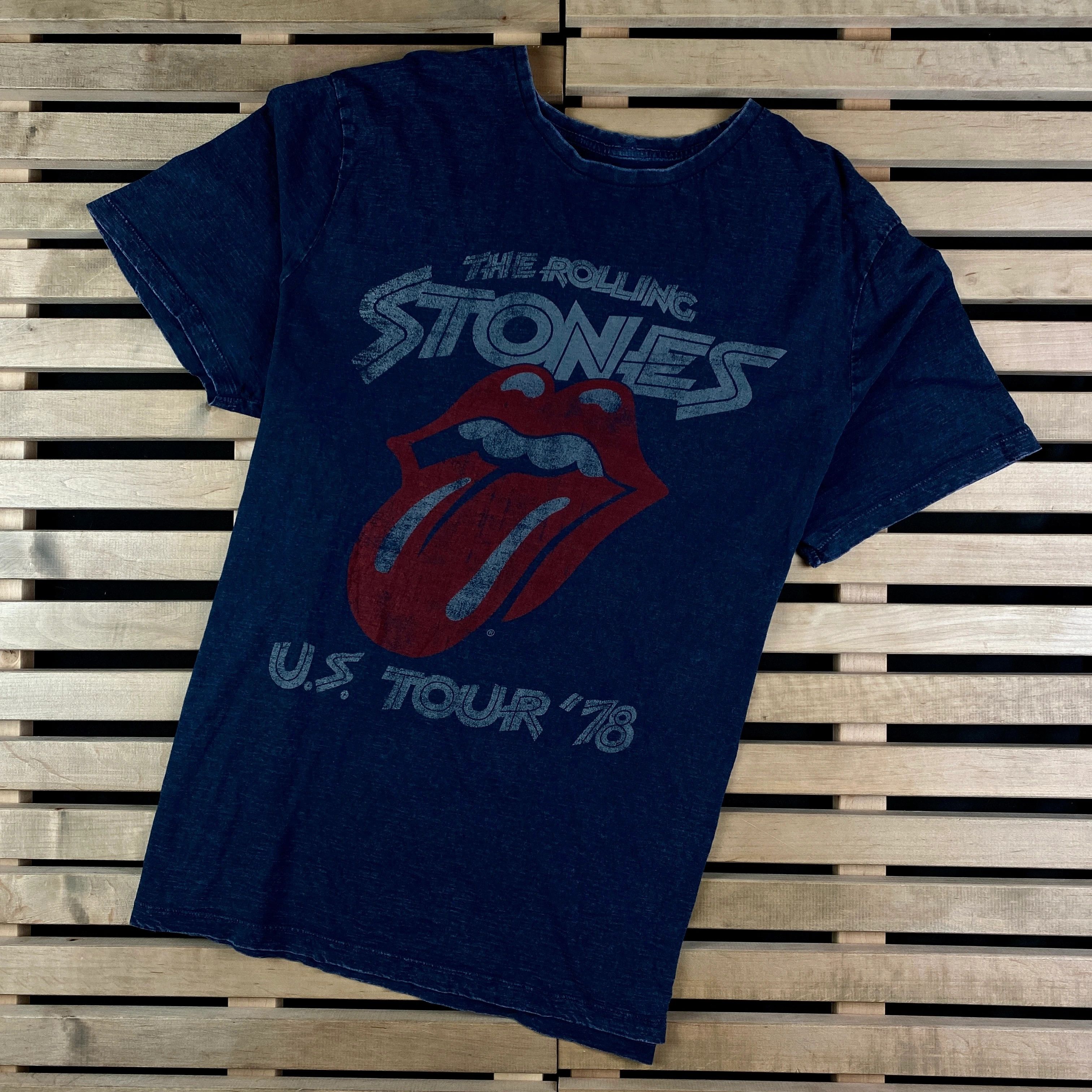 Band Tees Mens Vintage T Shirt The Rolling Stones Size XXL 2XL Size US XXL / EU 58 / 5 - 1 Thumbnail