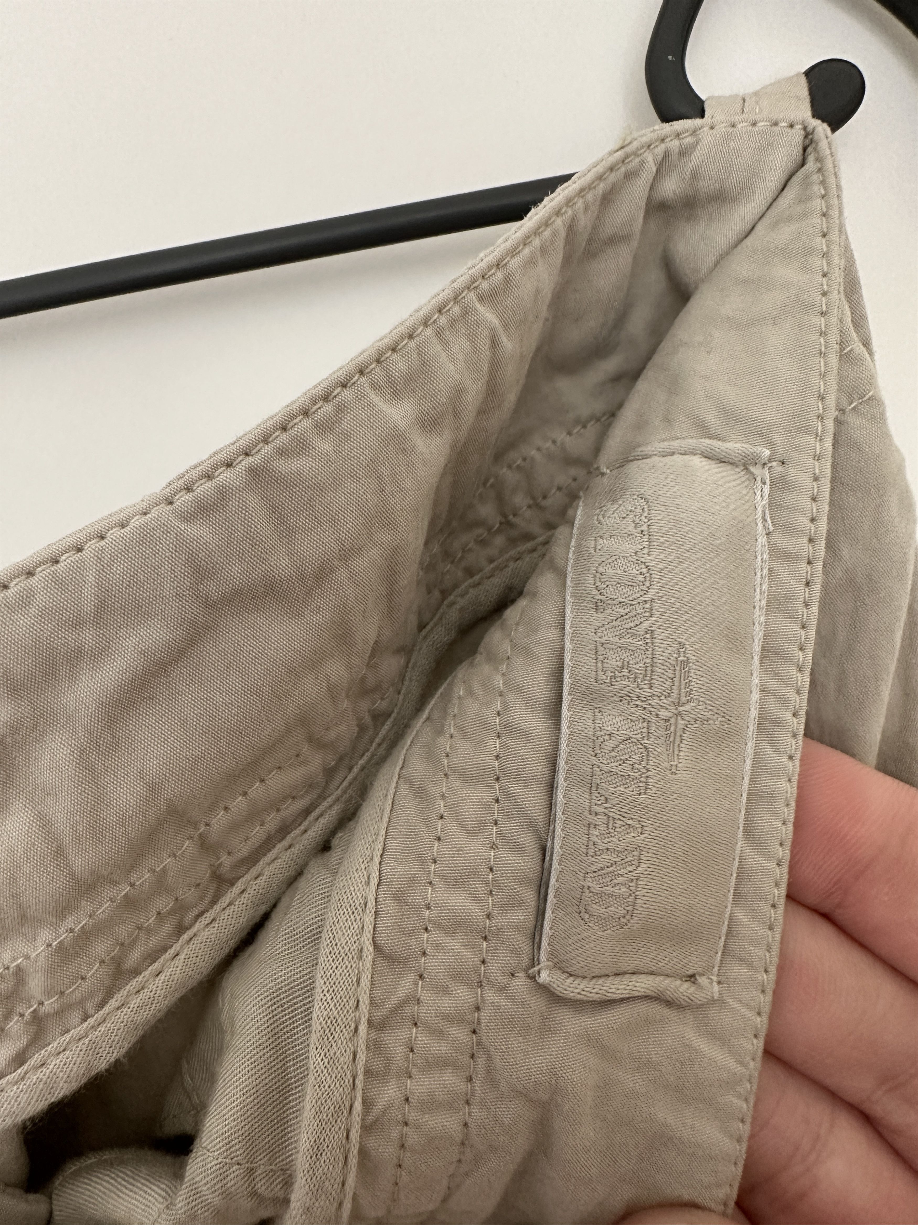 Stone Island Stone Island Ghost Piece Cargo Pants Beige Size US 33 - 7 Thumbnail