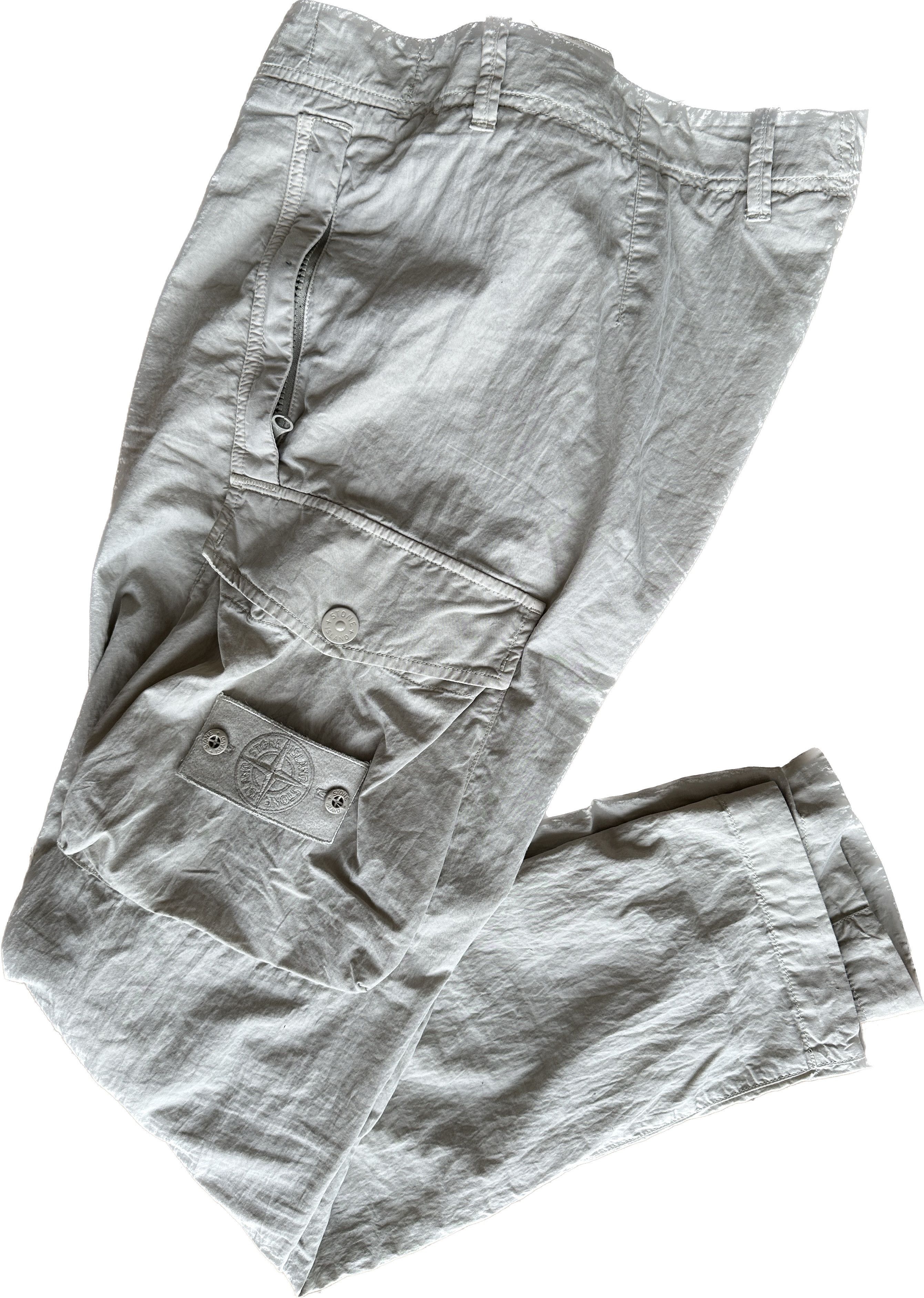Stone Island Stone Island Ghost Piece Cargo Pants Beige Size US 33 - 1 Thumbnail