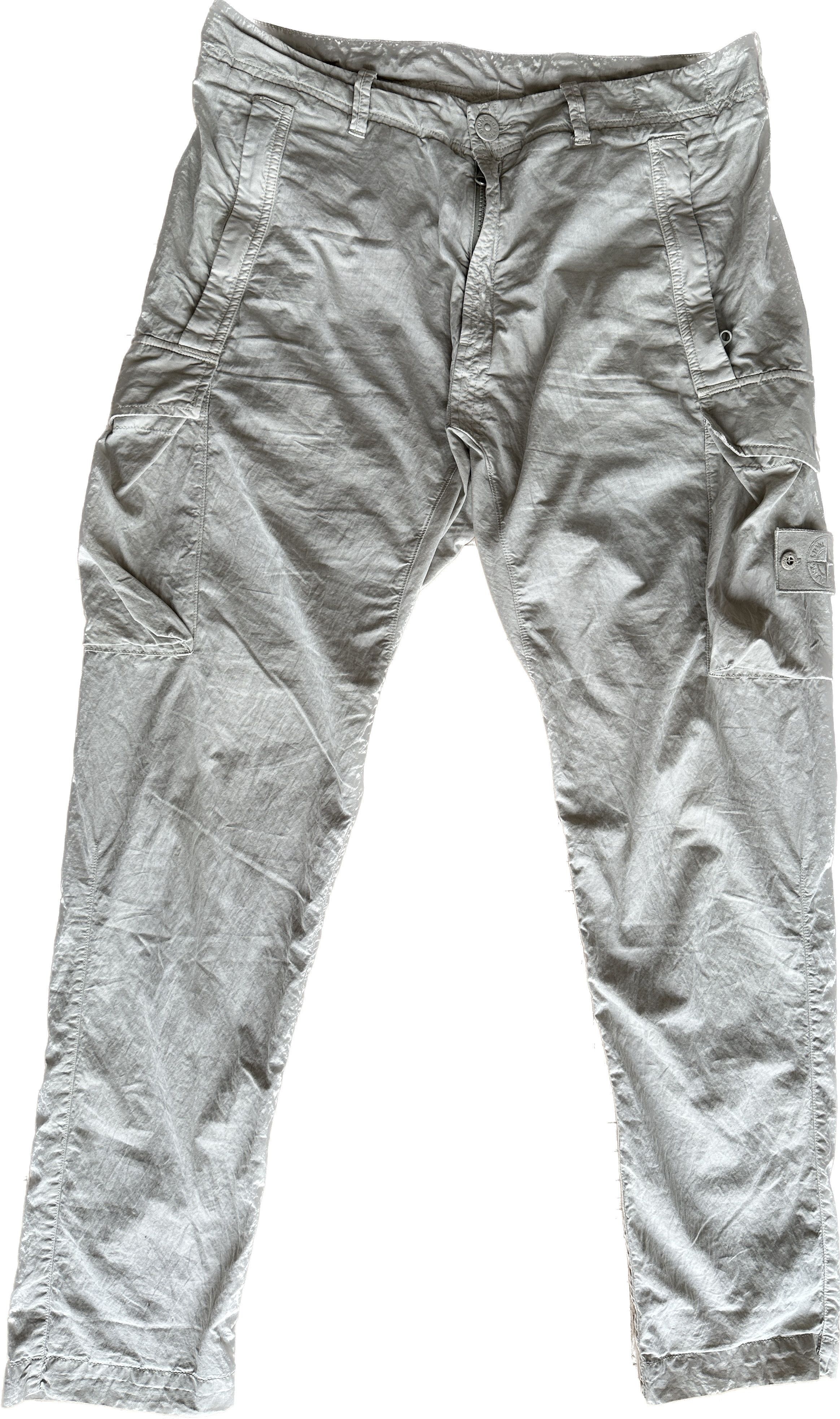 Stone Island Stone Island Ghost Piece Cargo Pants Beige Size US 33 - 2 Thumbnail