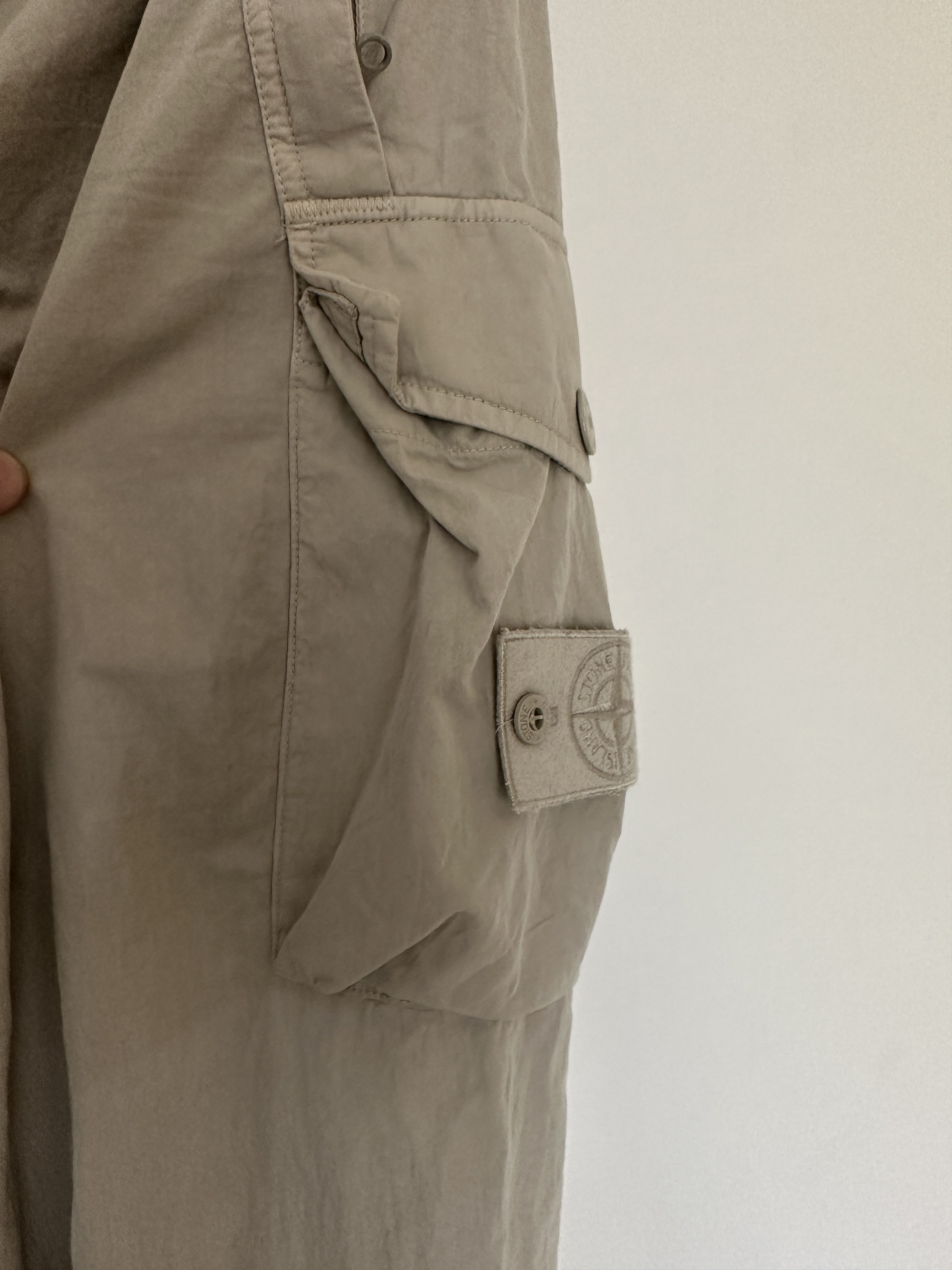 Stone Island Stone Island Ghost Piece Cargo Pants Beige Size US 33 - 5 Thumbnail