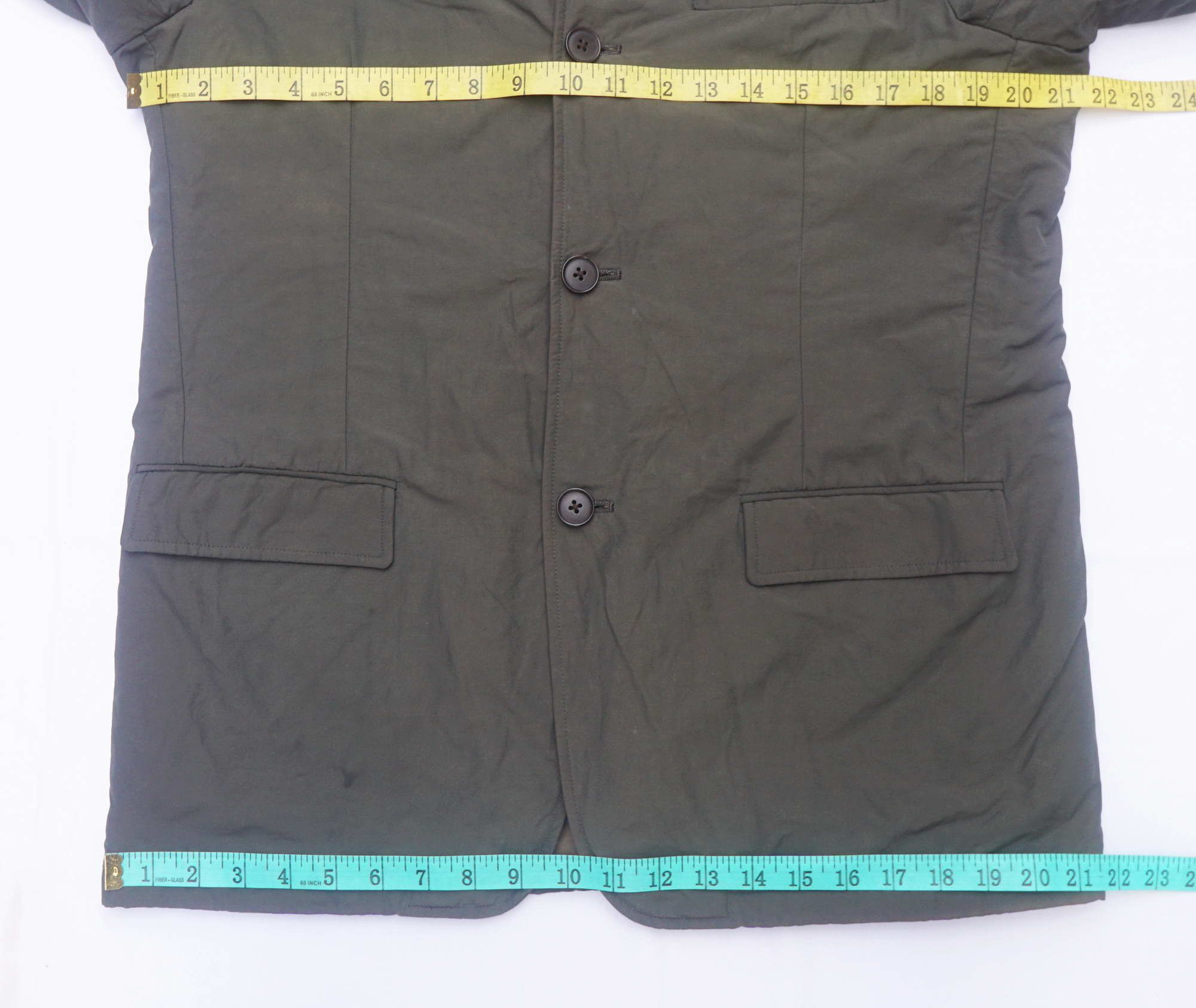 Designer × Japanese Brand T.S + COMPANY Band Collar Detachable Lining Jacket Size US L / EU 52-54 / 3 - 11 Thumbnail
