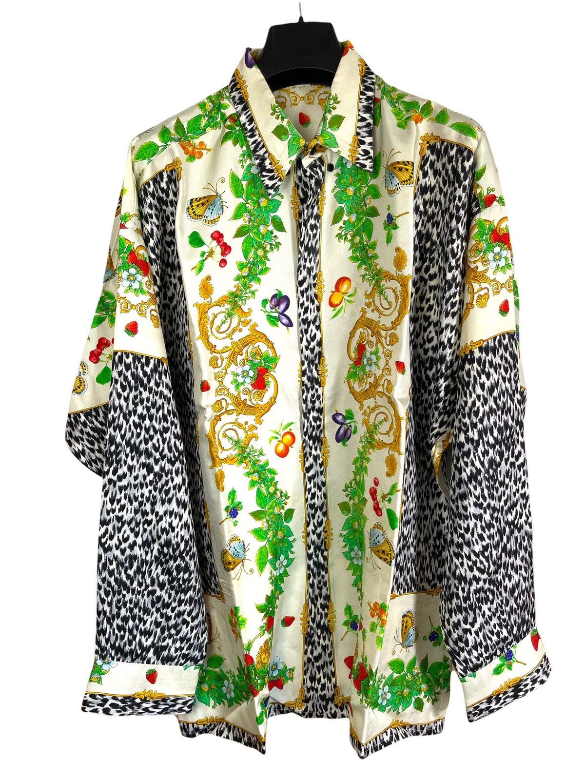 Versace Versace silk shirt butterfly vintage Size US M / EU 48-50 / 2 - 1 Thumbnail