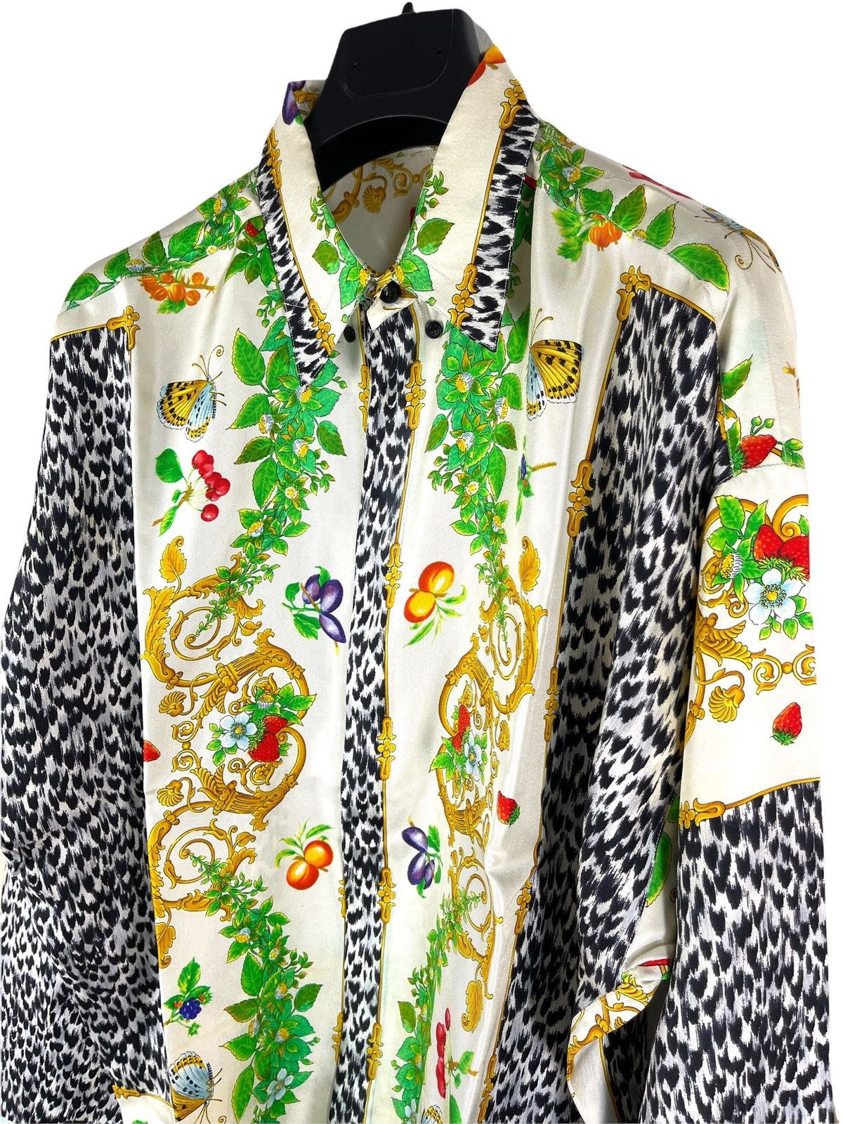 Versace Versace silk shirt butterfly vintage Size US M / EU 48-50 / 2 - 5 Thumbnail