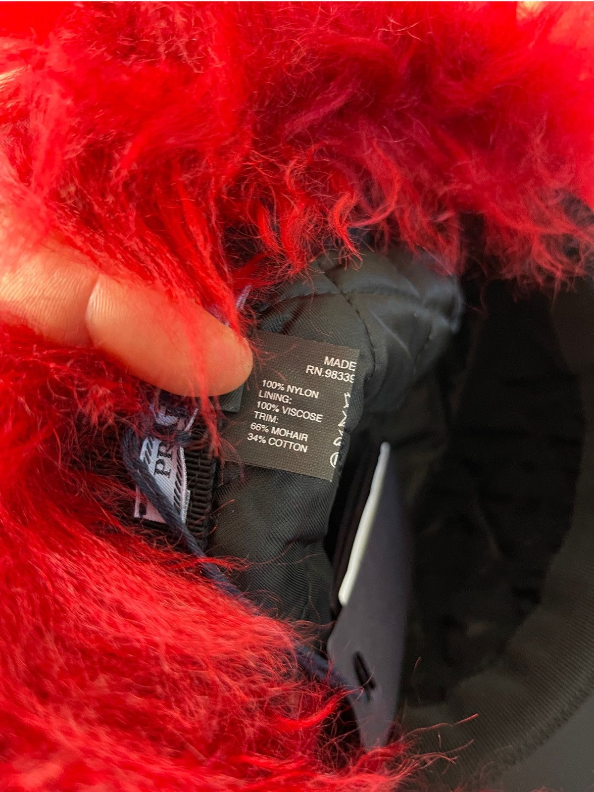 Prada prada nylon hat never worn Size ONE SIZE - 11 Thumbnail