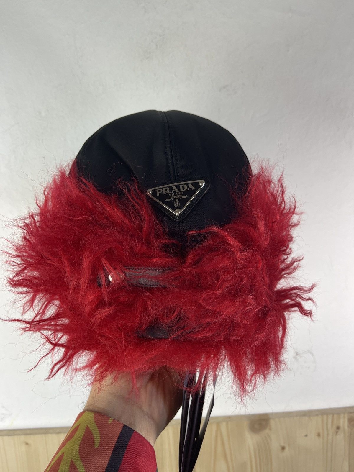 Prada prada nylon hat never worn Size ONE SIZE - 9 Thumbnail