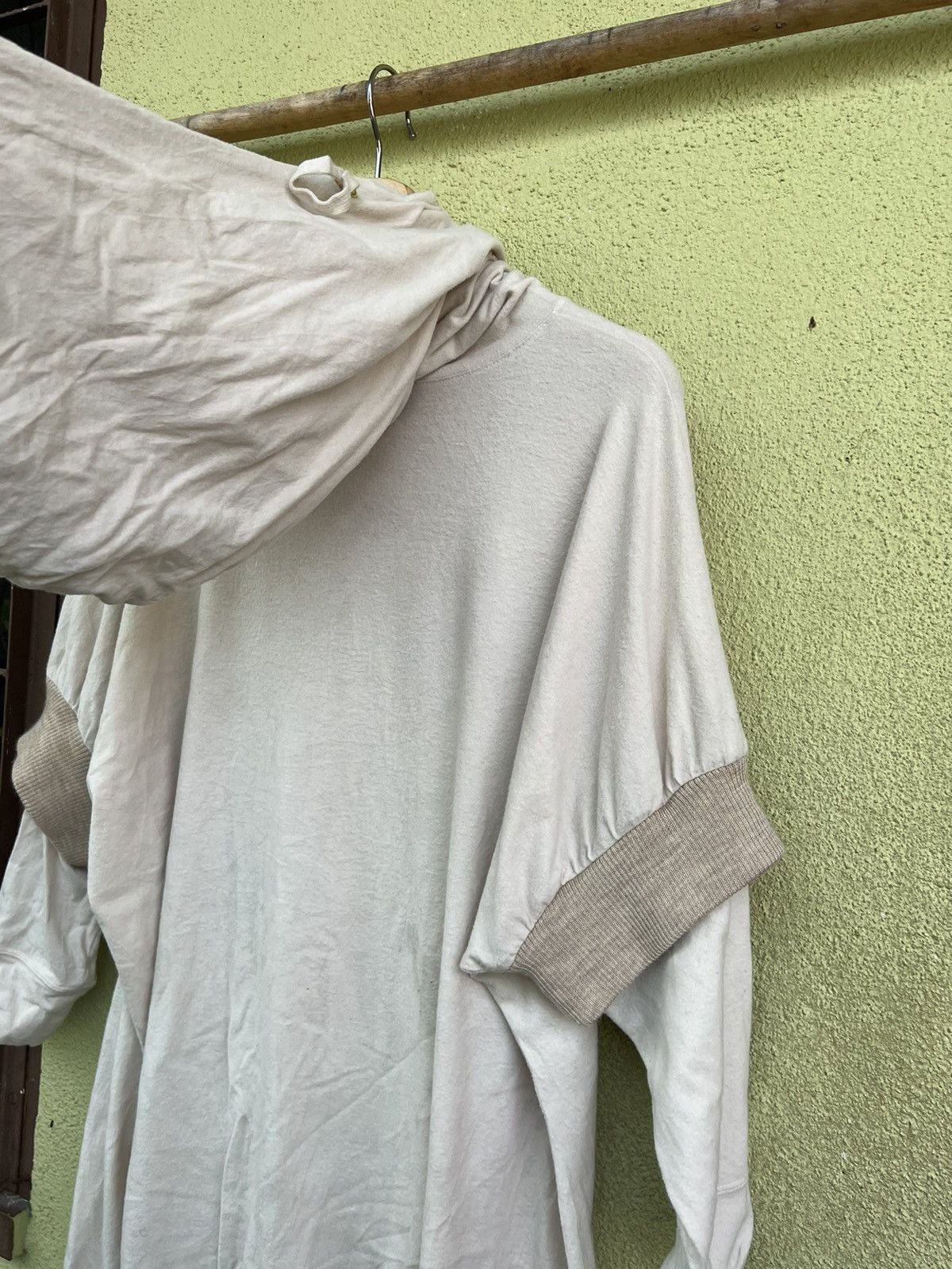Issey Miyake Mercibeaucoup Streetwear sweatshirt hooded 3q sleeve Size US S / EU 44-46 / 1 - 4 Thumbnail