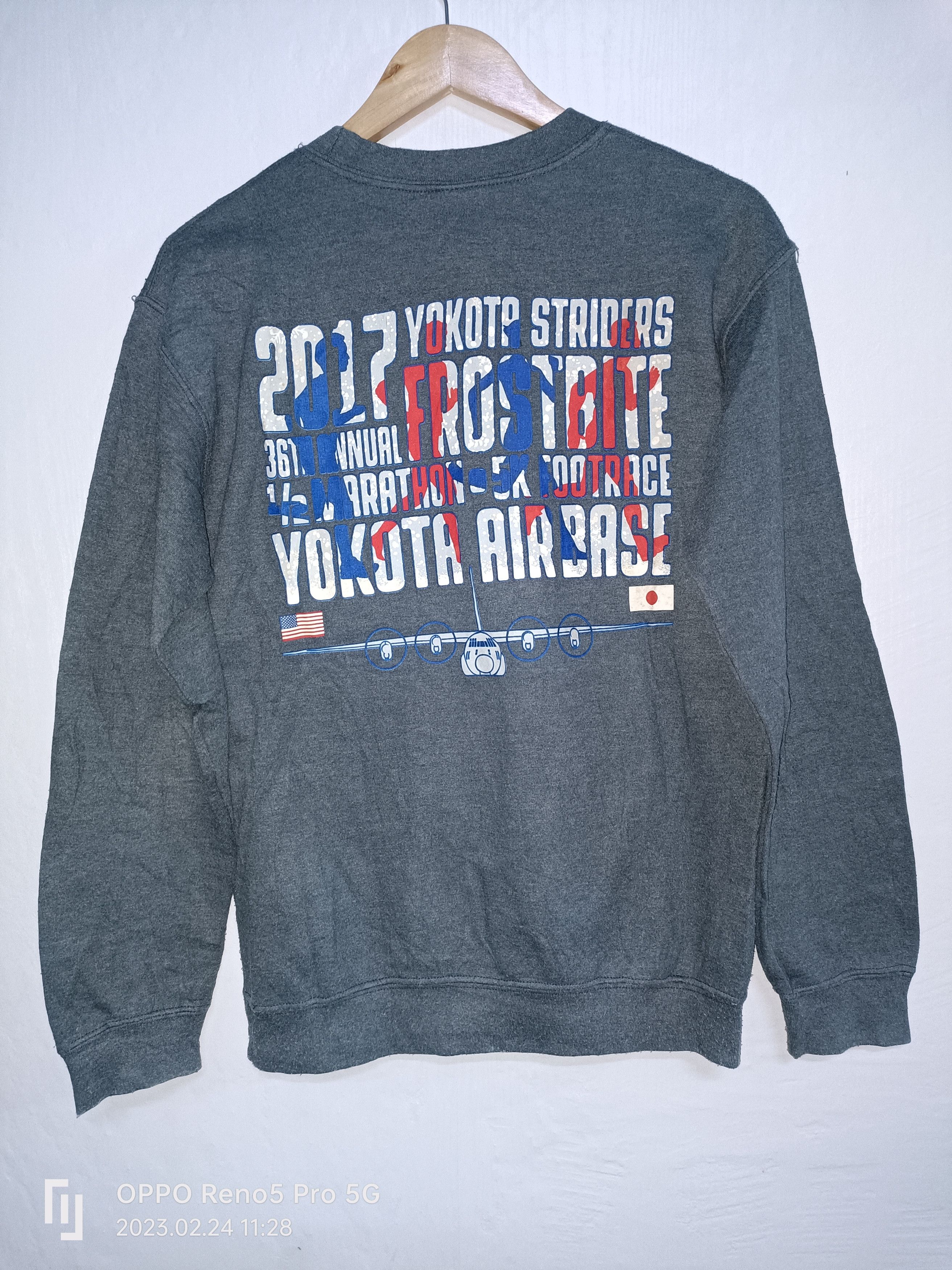 Vintage Sweashirts Yokota Striders Running Club Japan