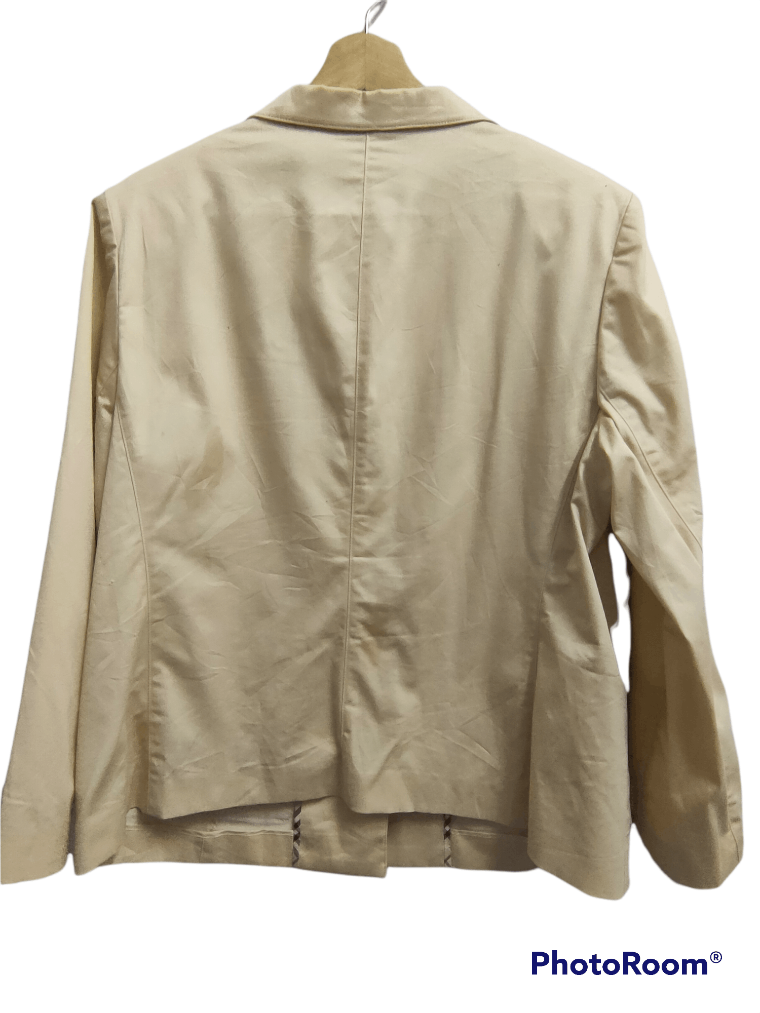 Burberry × Vintage Burberry vintage 3 button up pocket jacket cream Size US S / EU 44-46 / 1 - 2 Thumbnail