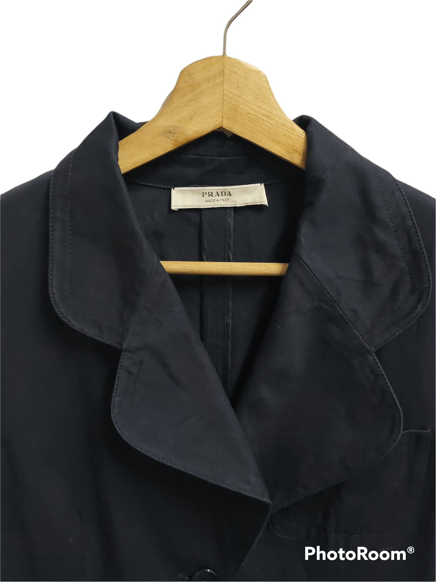 Prada Prada tranch coat button up double pocket classic Size US XS / EU 42 / 0 - 4 Thumbnail