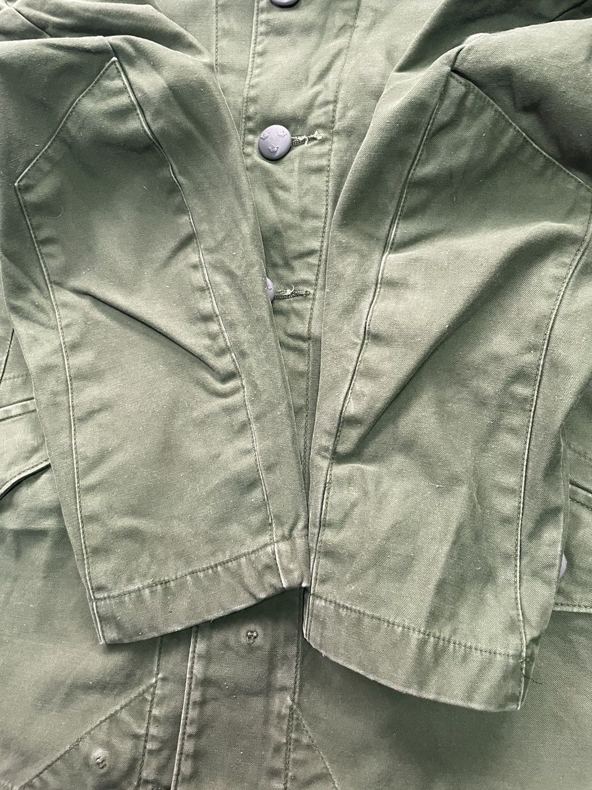 Vintage Vintage 1971 Swedish M-59 Field Jacket Size US L / EU 52-54 / 3 - 15 Thumbnail