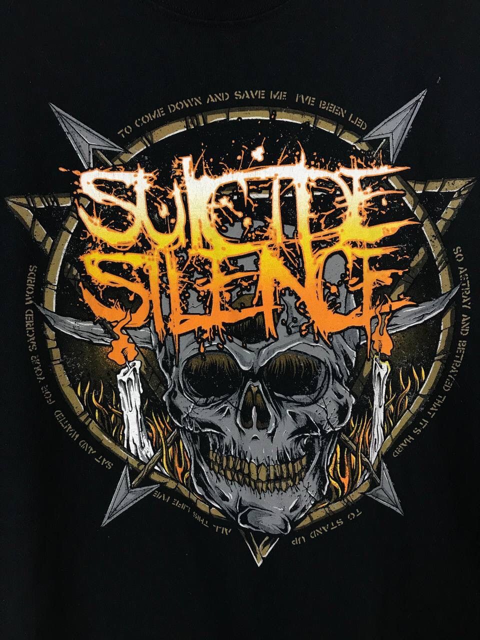 Band Tees Suicide Silence Vintage Rock Band Tee Size US S / EU 44-46 / 1 - 3 Thumbnail