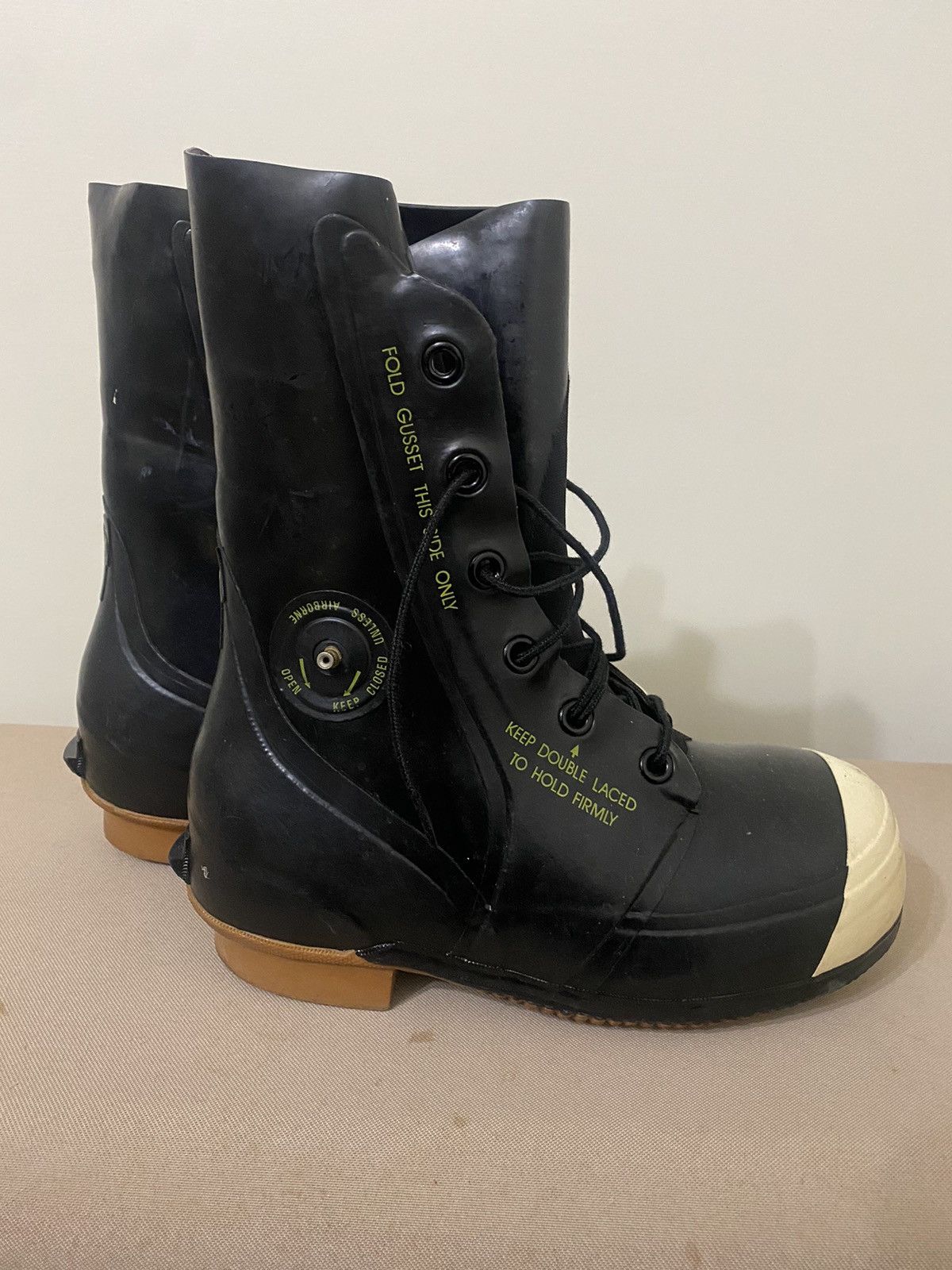 raf simons platform boots