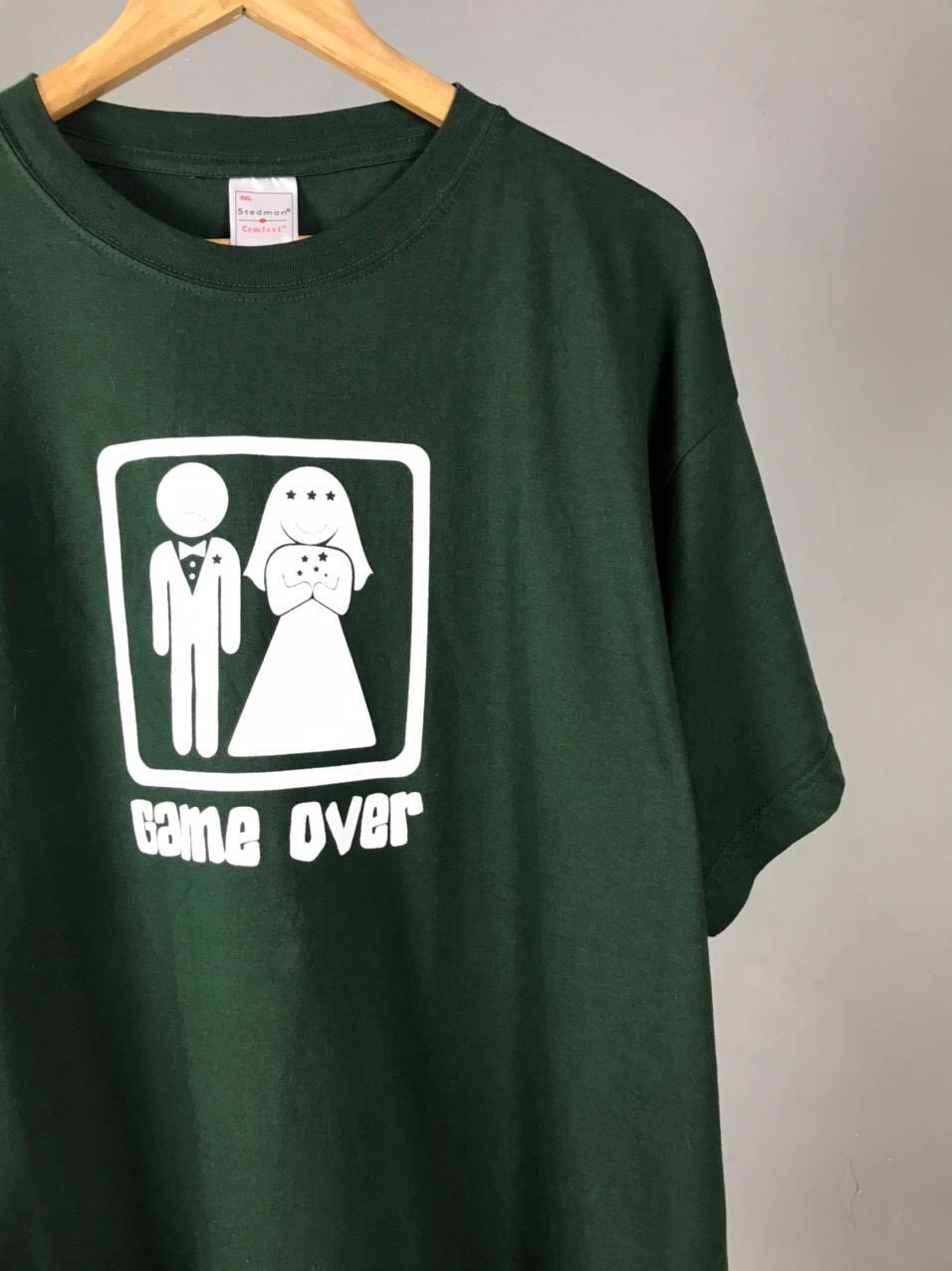 Other Game Over Streetwear Green Tee Size US XXL / EU 58 / 5 - 2 Thumbnail