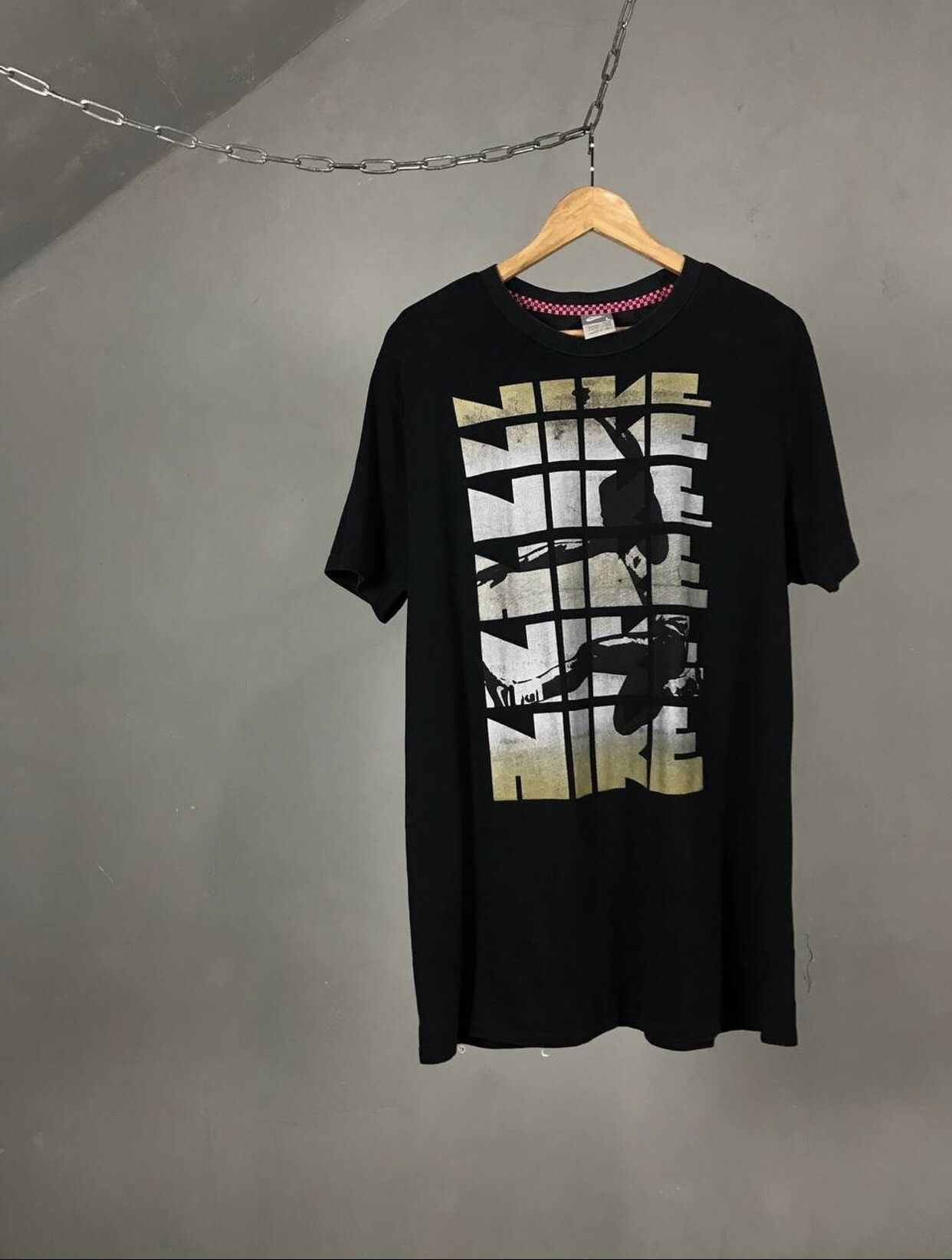 Nike × Vintage Nike Swoosh Vintage Streetwear Tee Size US L / EU 52-54 / 3 - 1 Thumbnail