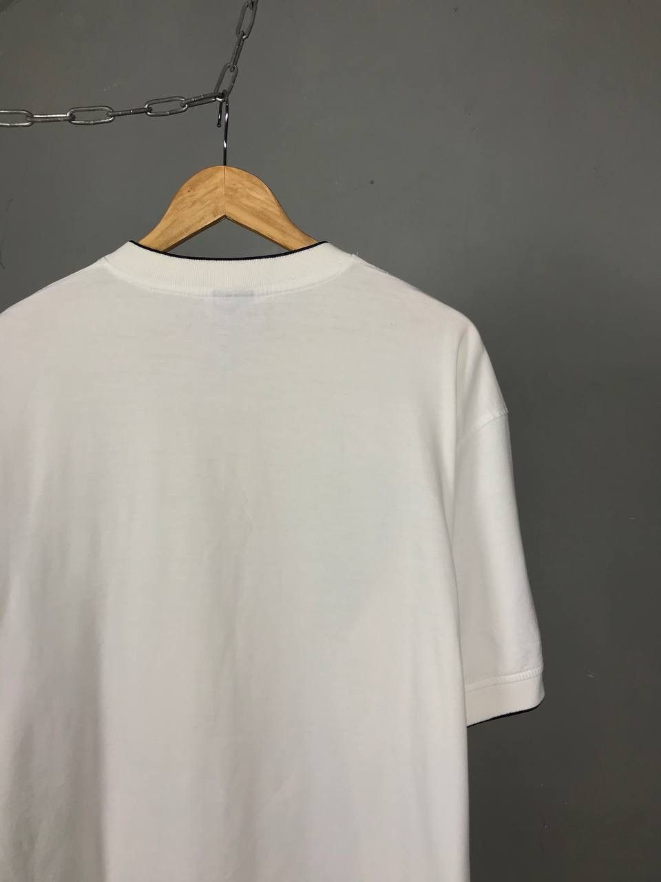 Nike × Vintage Nike swoosh streetwear vintage center logo tee Size US XXL / EU 58 / 5 - 8 Thumbnail
