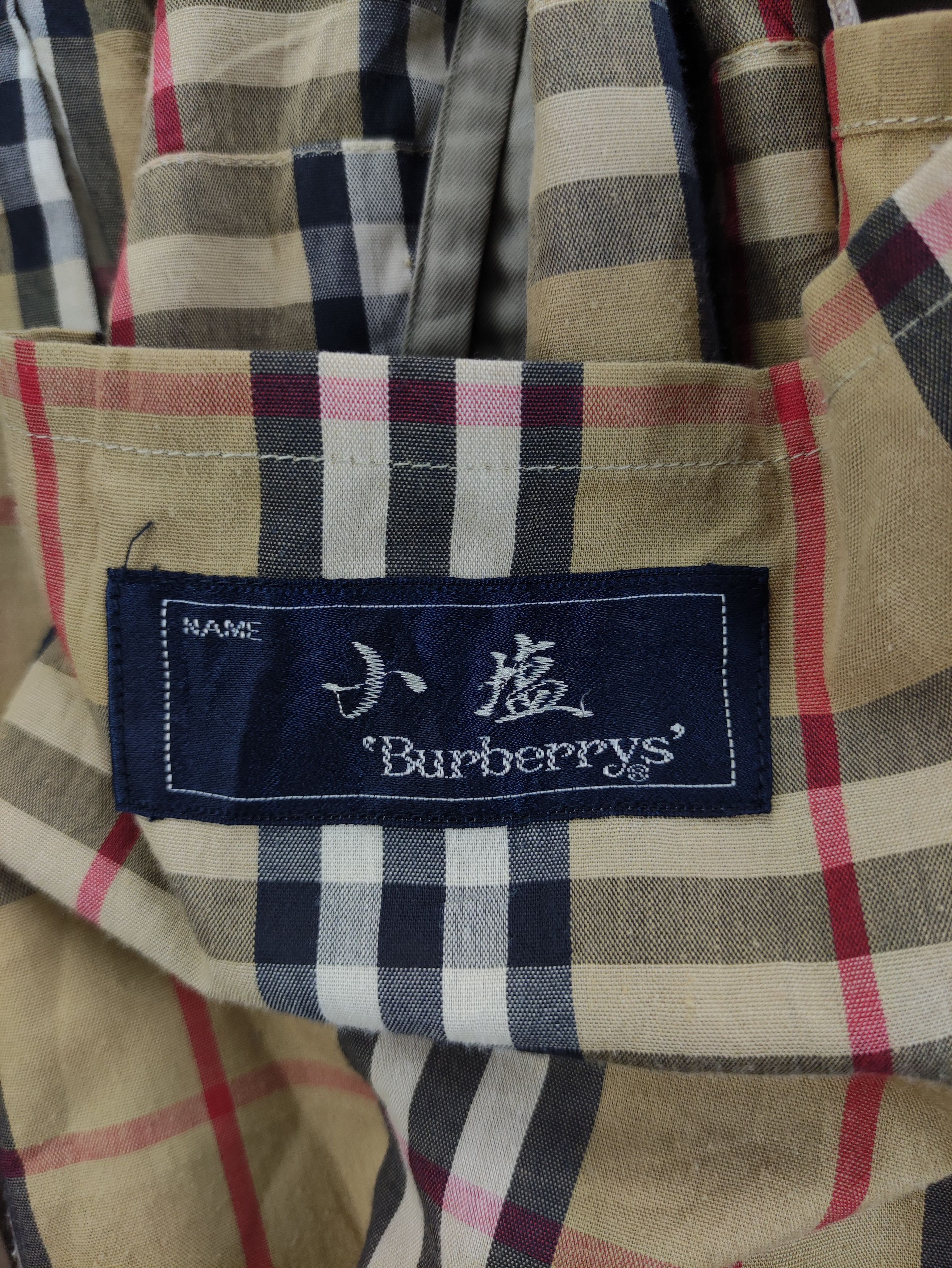 Burberry Vintage Burberrys Nova Check Coat Jacket Size US L / EU 52-54 / 3 - 16 Thumbnail