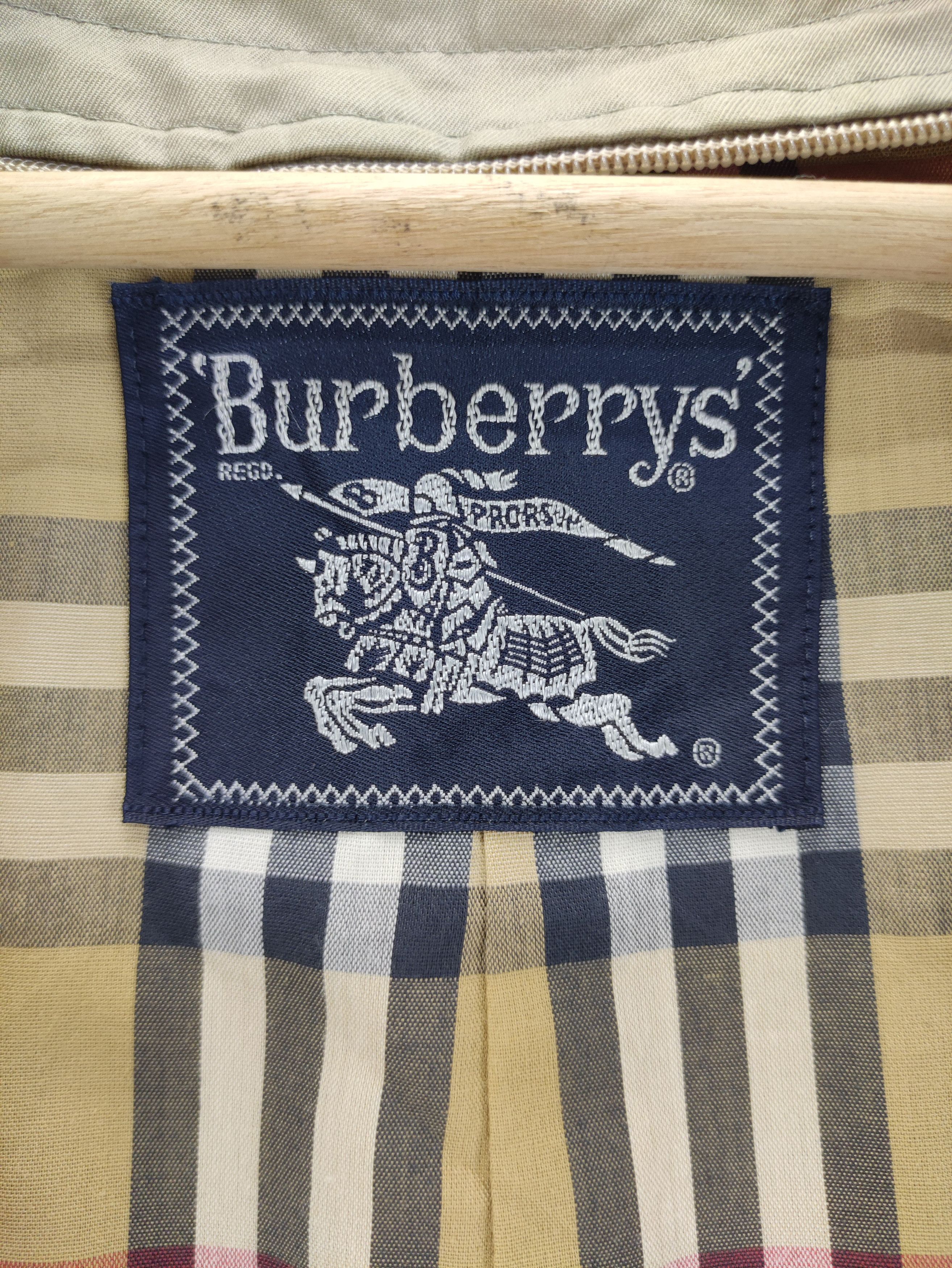 Burberry Vintage Burberrys Nova Check Coat Jacket Size US L / EU 52-54 / 3 - 13 Thumbnail
