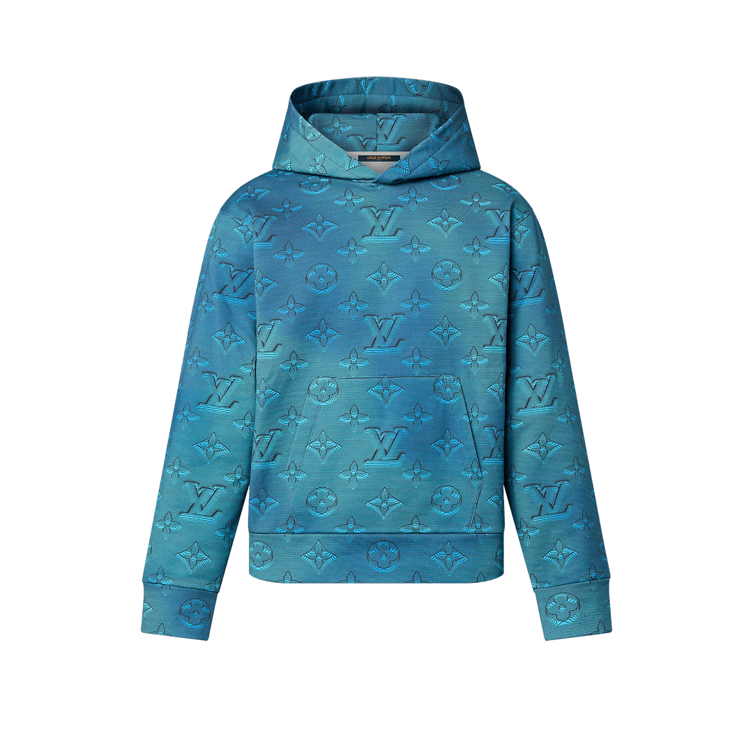 Louis vuitton print hoodie on sale