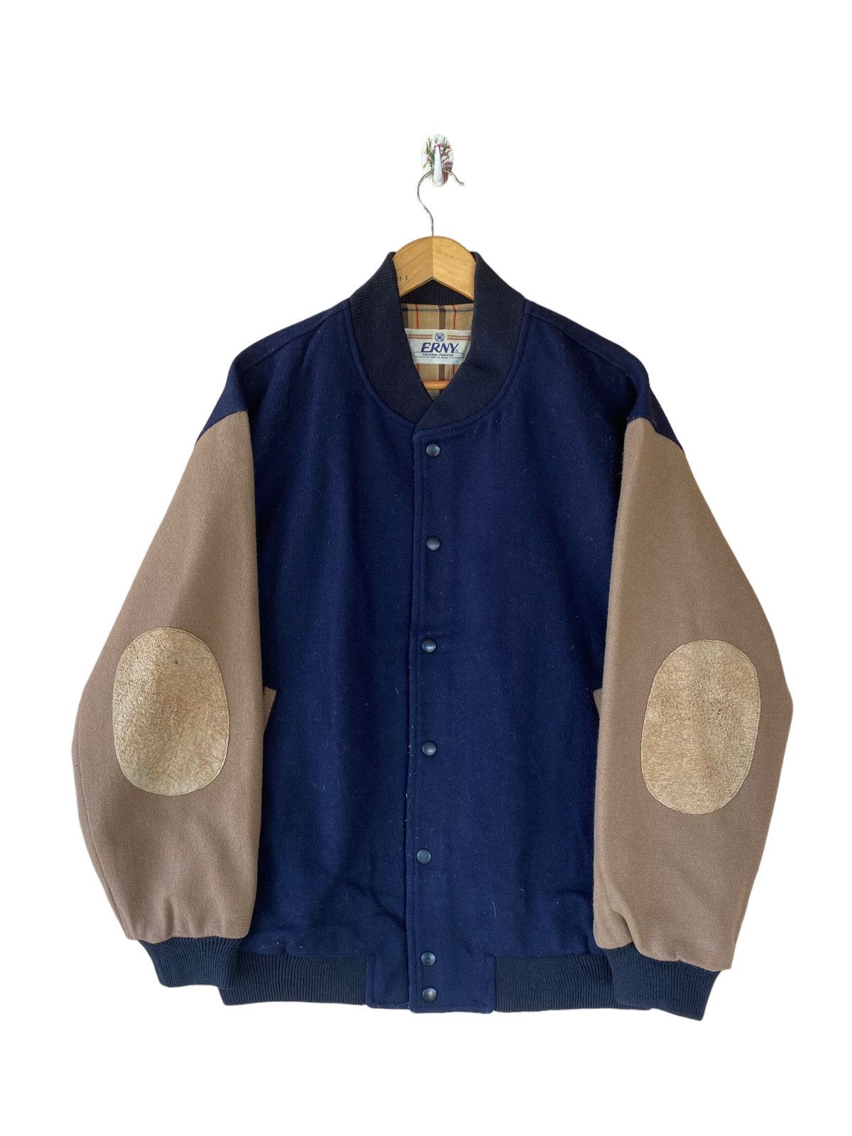 Vintage 🔥SALE🔥VINTAGE ERNY MADE IN JAPAN VARSITY JACKET Size US L / EU 52-54 / 3 - 1 Thumbnail