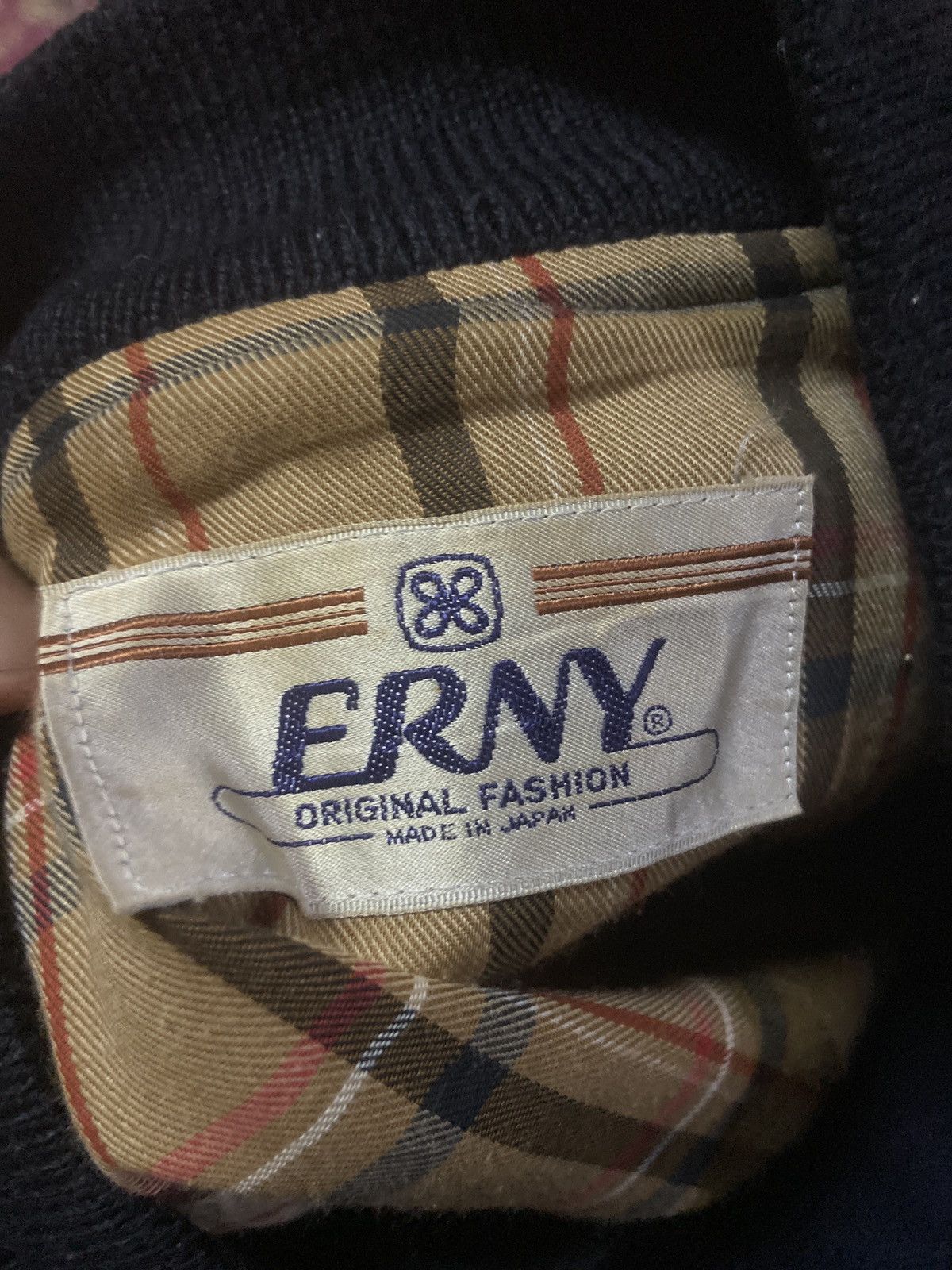 Vintage 🔥SALE🔥VINTAGE ERNY MADE IN JAPAN VARSITY JACKET Size US L / EU 52-54 / 3 - 7 Thumbnail