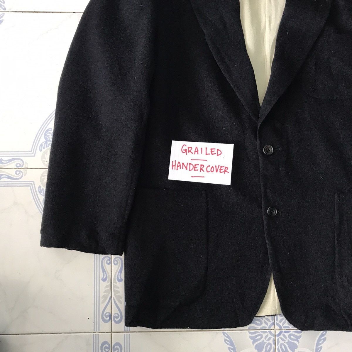 Christian Dior Monsieur Vtg Christian Dior Wool Jacket Made in Japan Size US L / EU 52-54 / 3 - 3 Thumbnail