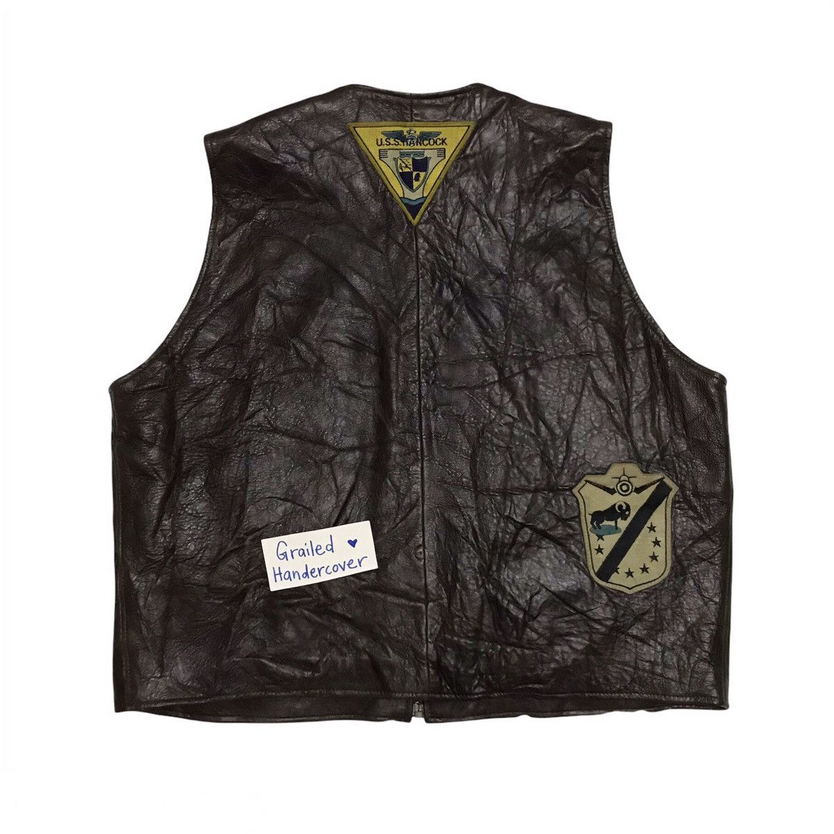 Aeronautica Militare Avirex Vest Jacket G-1 Bureau Aeronautics With Certificate Size US XL / EU 56 / 4 - 3 Thumbnail