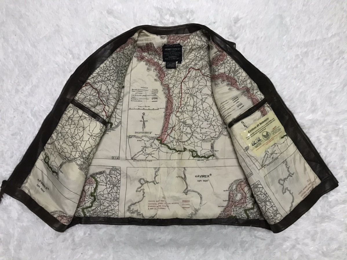 Aeronautica Militare Avirex Vest Jacket G-1 Bureau Aeronautics With Certificate Size US XL / EU 56 / 4 - 13 Thumbnail