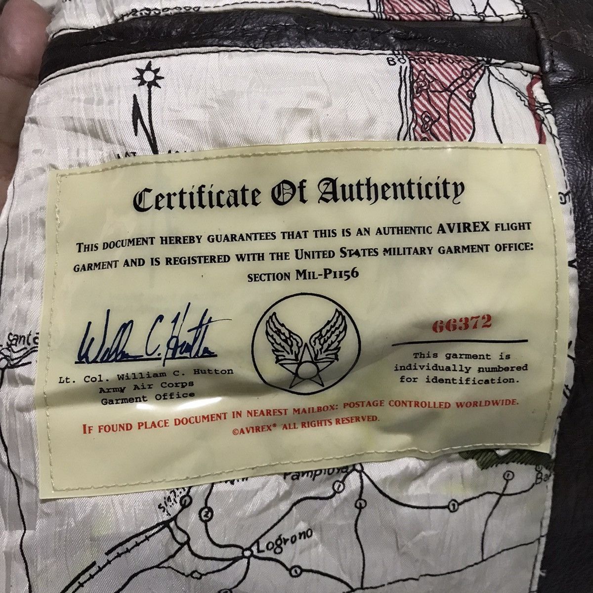 Aeronautica Militare Avirex Vest Jacket G-1 Bureau Aeronautics With Certificate Size US XL / EU 56 / 4 - 20 Thumbnail