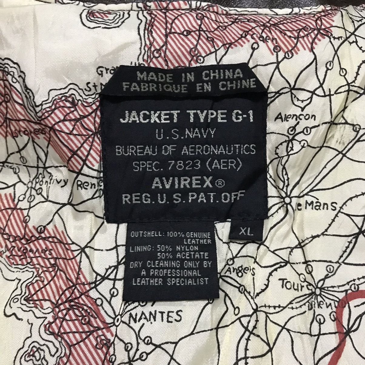Aeronautica Militare Avirex Vest Jacket G-1 Bureau Aeronautics With Certificate Size US XL / EU 56 / 4 - 18 Thumbnail