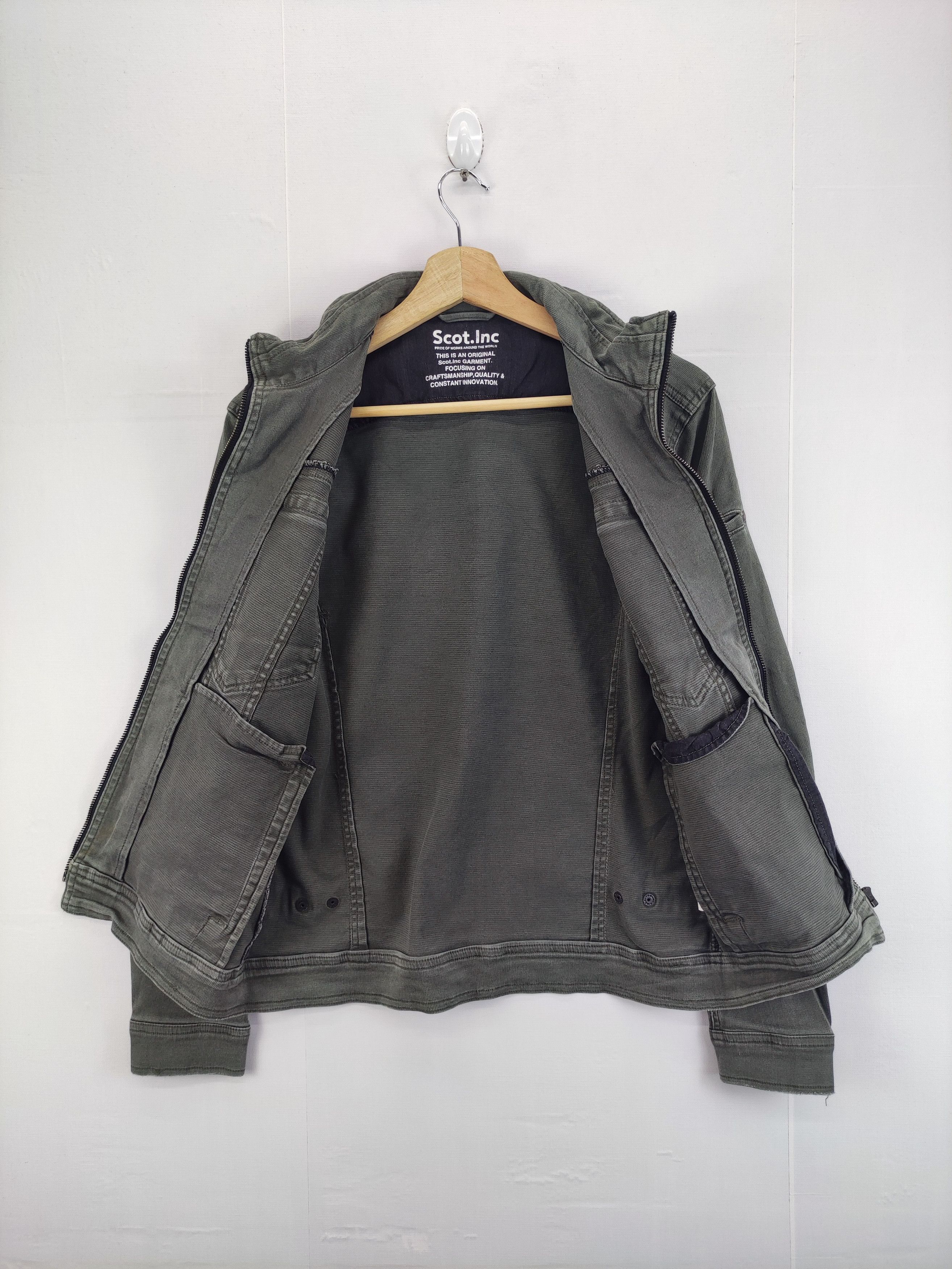 Vintage Vintage Scot.Inc Work Wear Jacket Zipper Size US S / EU 44-46 / 1 - 3 Thumbnail