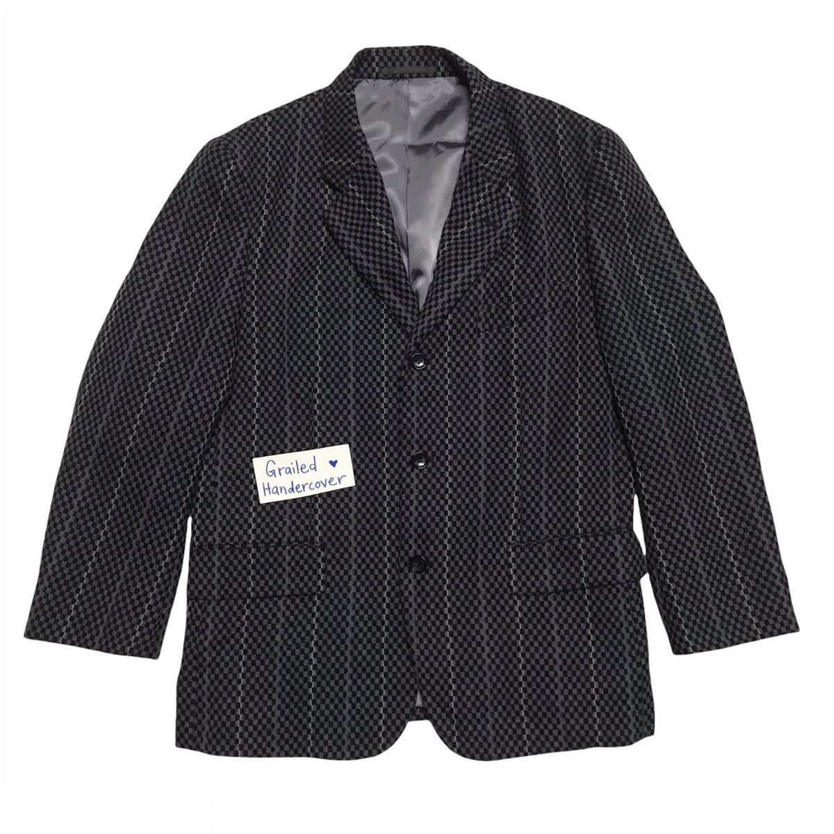 Comme des Garcons Homme Plus Vtg AD2000 Comme des Garcons Homme Plus Wool Jacket Size US M / EU 48-50 / 2 - 1 Thumbnail