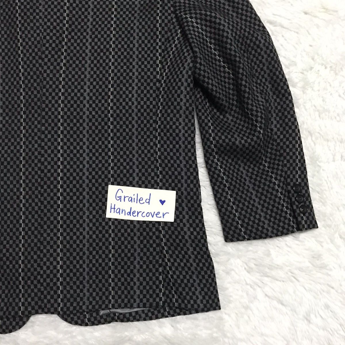 Comme des Garcons Homme Plus Vtg AD2000 Comme des Garcons Homme Plus Wool Jacket Size US M / EU 48-50 / 2 - 10 Thumbnail
