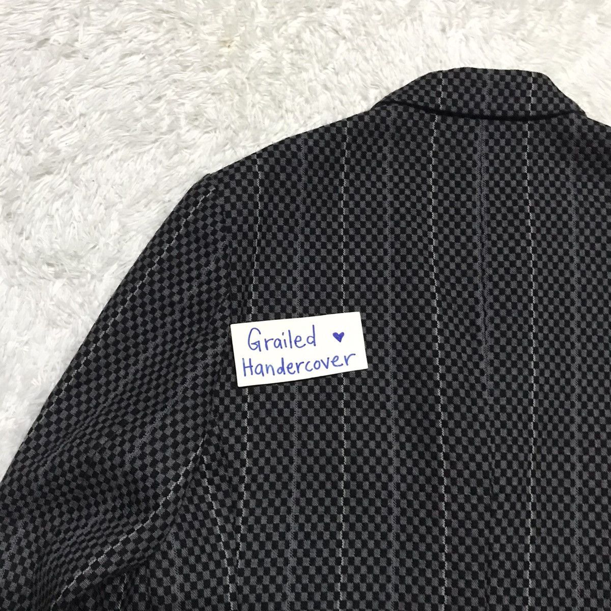 Comme des Garcons Homme Plus Vtg AD2000 Comme des Garcons Homme Plus Wool Jacket Size US M / EU 48-50 / 2 - 7 Thumbnail