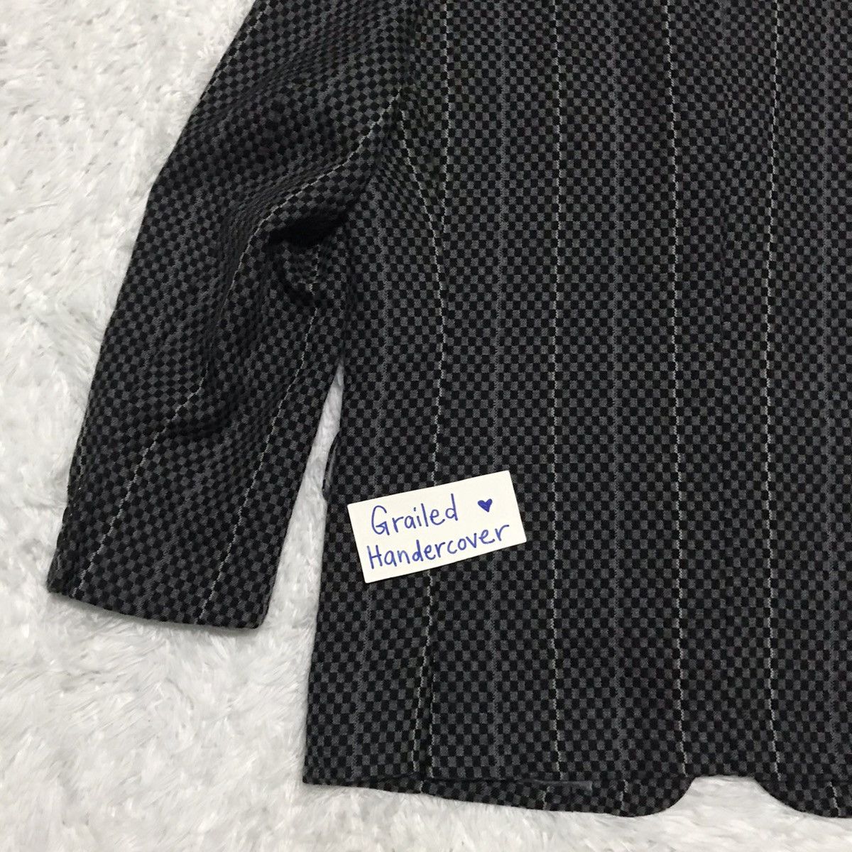 Comme des Garcons Homme Plus Vtg AD2000 Comme des Garcons Homme Plus Wool Jacket Size US M / EU 48-50 / 2 - 9 Thumbnail