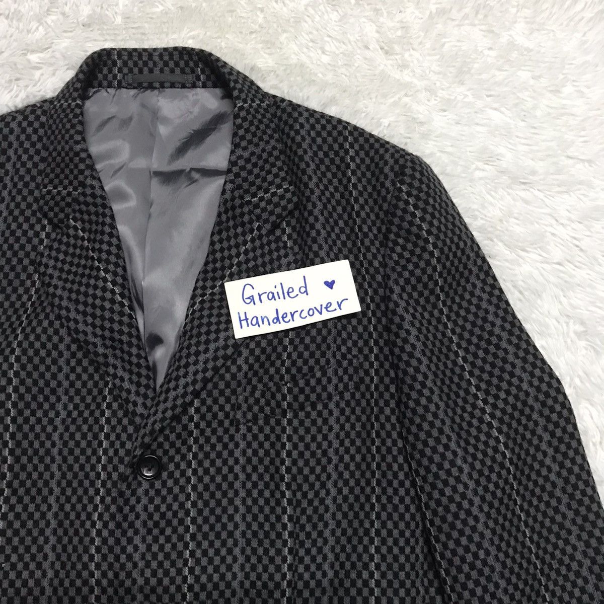 Comme des Garcons Homme Plus Vtg AD2000 Comme des Garcons Homme Plus Wool Jacket Size US M / EU 48-50 / 2 - 4 Thumbnail