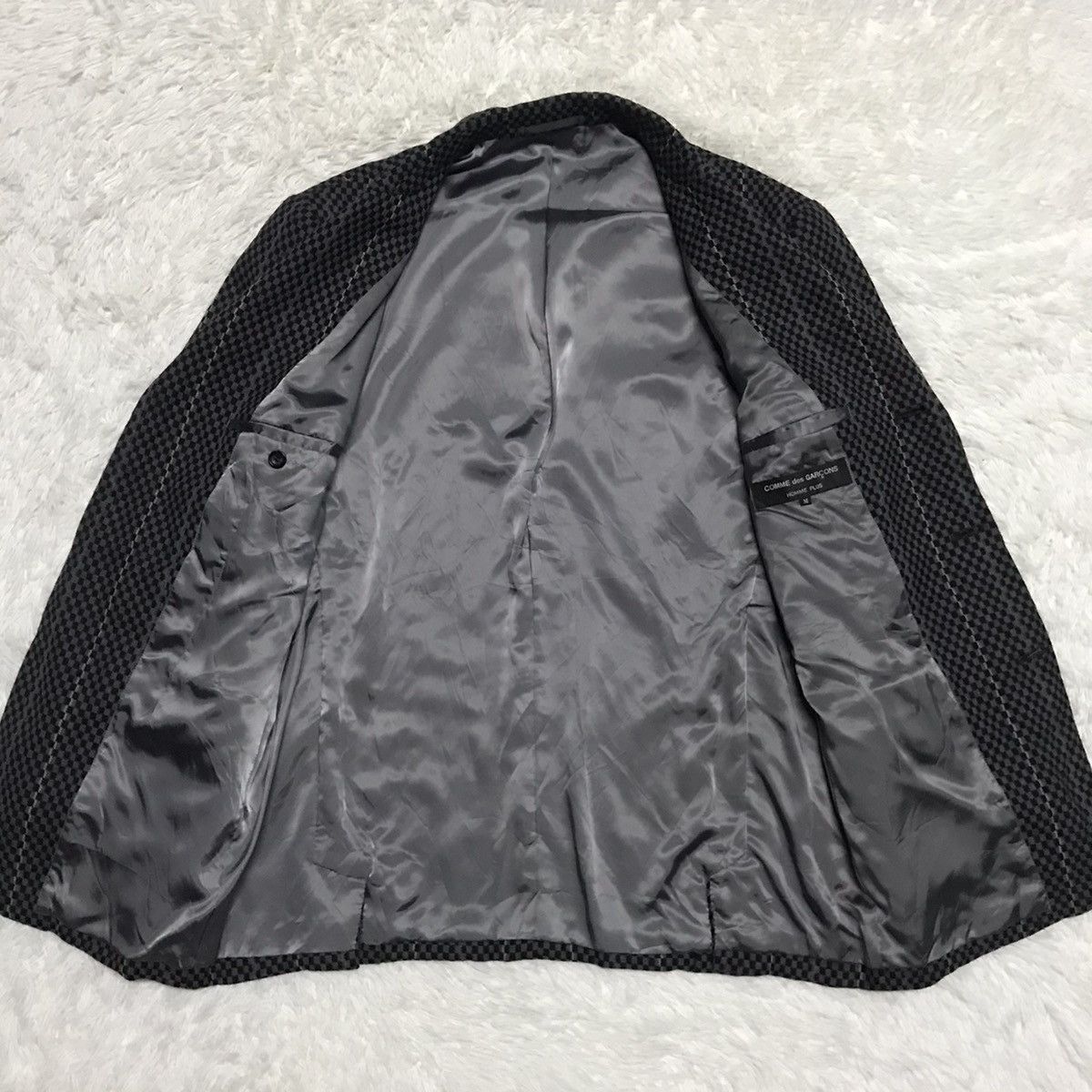 Comme des Garcons Homme Plus Vtg AD2000 Comme des Garcons Homme Plus Wool Jacket Size US M / EU 48-50 / 2 - 12 Thumbnail