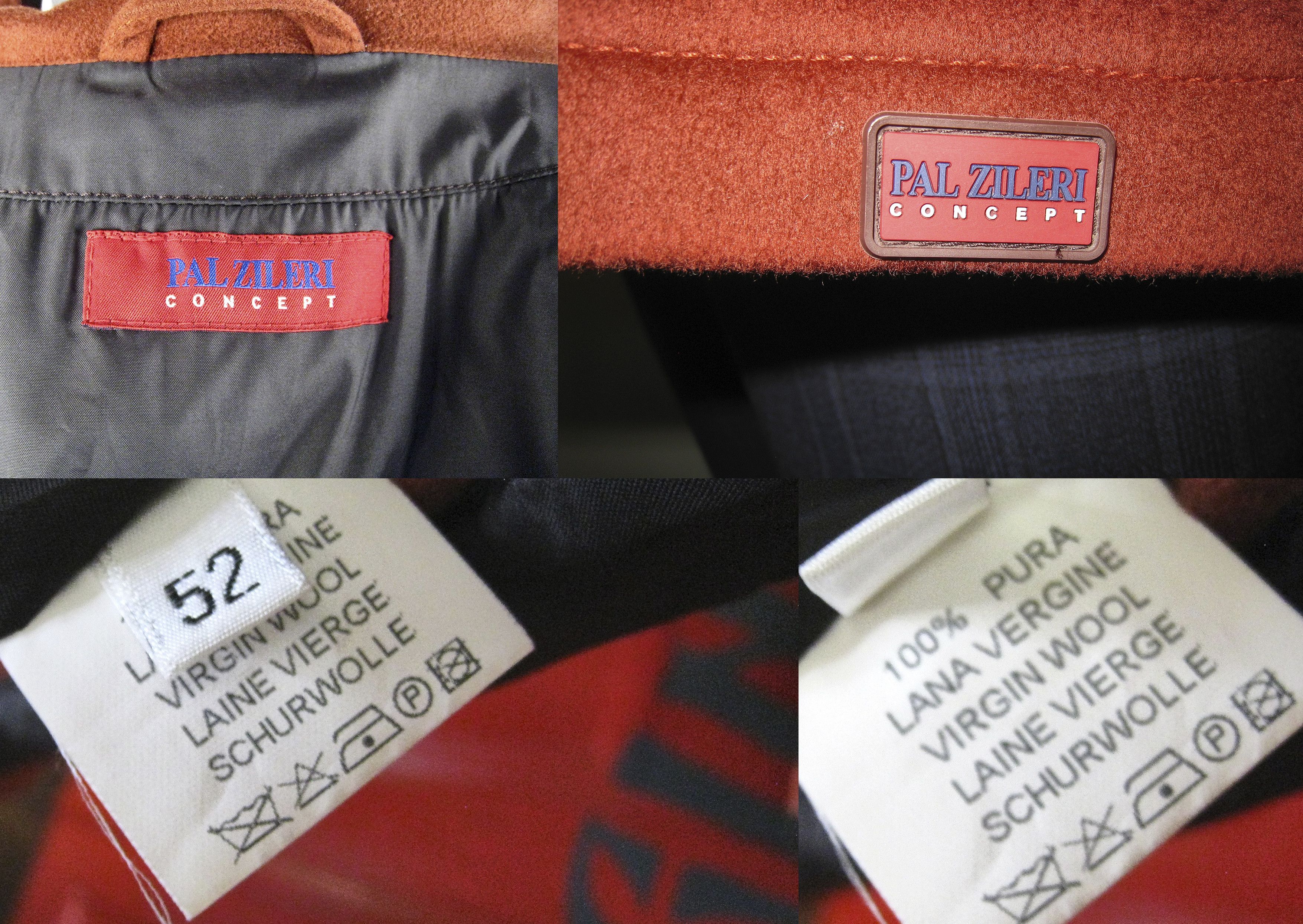 Pal Zileri Pal Zileri men's luxury wool coat from the Italian designer Size US L / EU 52-54 / 3 - 11 Thumbnail