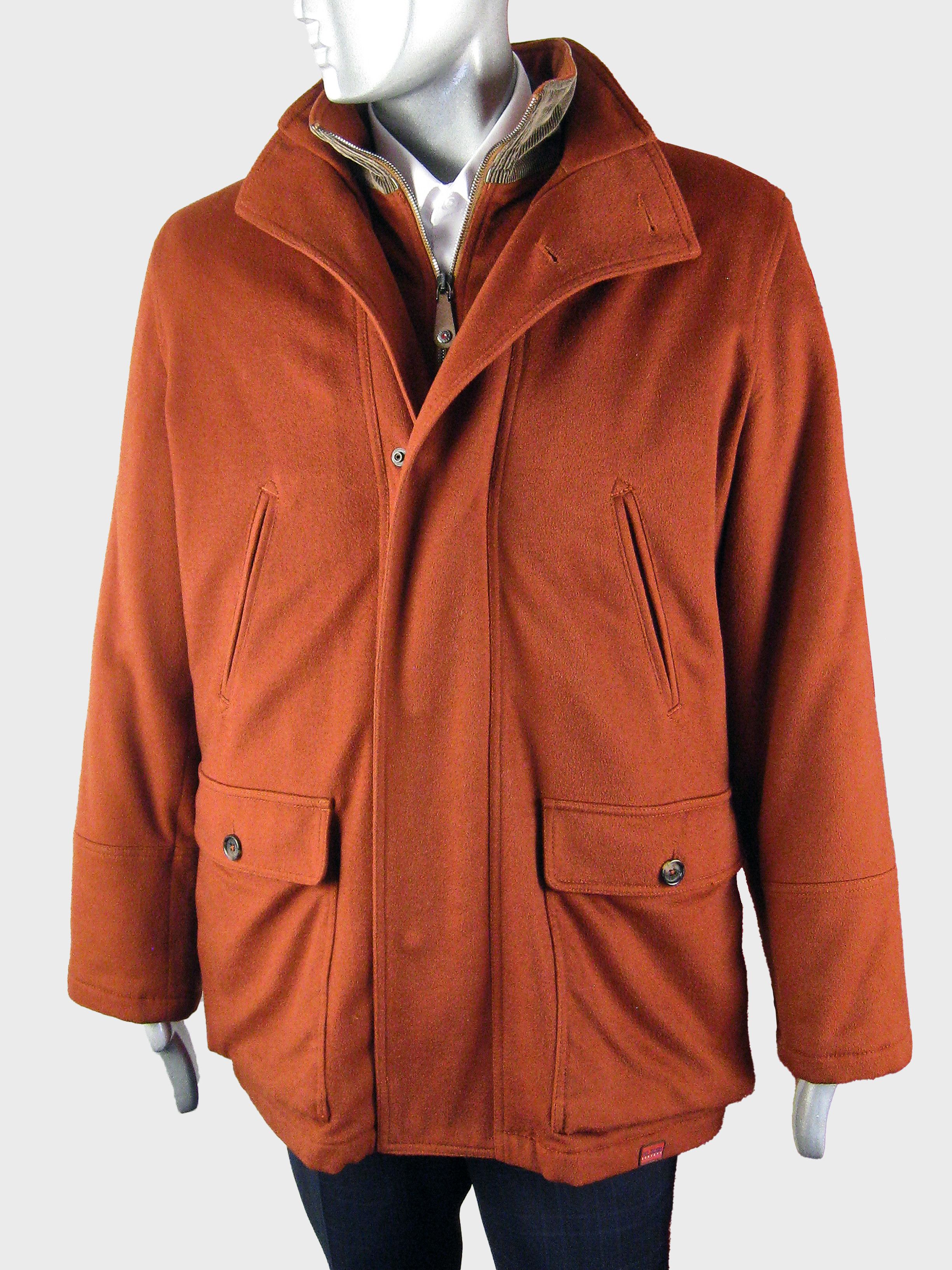 Pal Zileri Pal Zileri men's luxury wool coat from the Italian designer Size US L / EU 52-54 / 3 - 5 Thumbnail