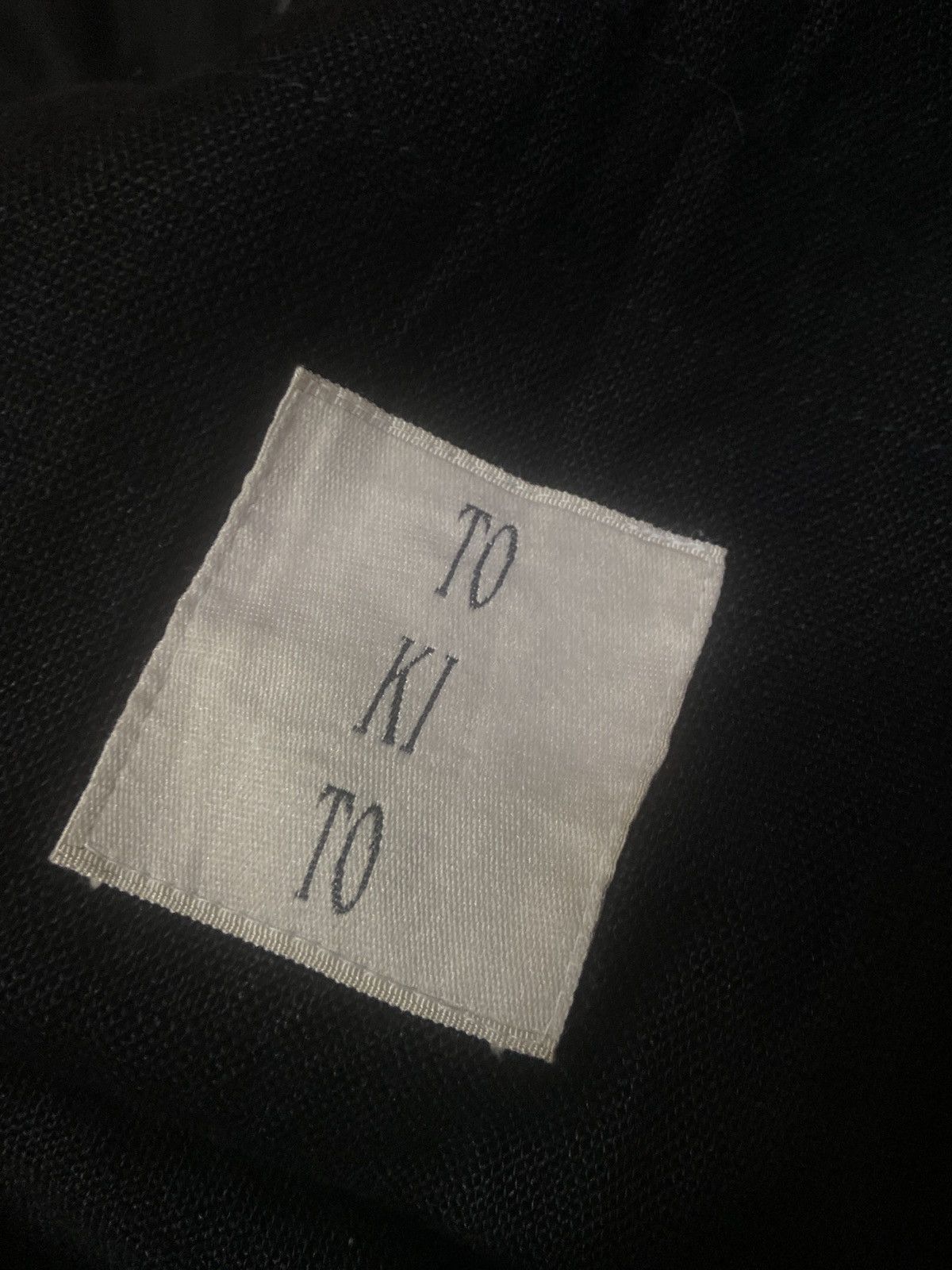 Japanese Brand × TO KI TO 🔥SALE🔥TOKITO LINEN JACKET MADE IN JAPAN AVANT GARDE Size US M / EU 48-50 / 2 - 6 Thumbnail