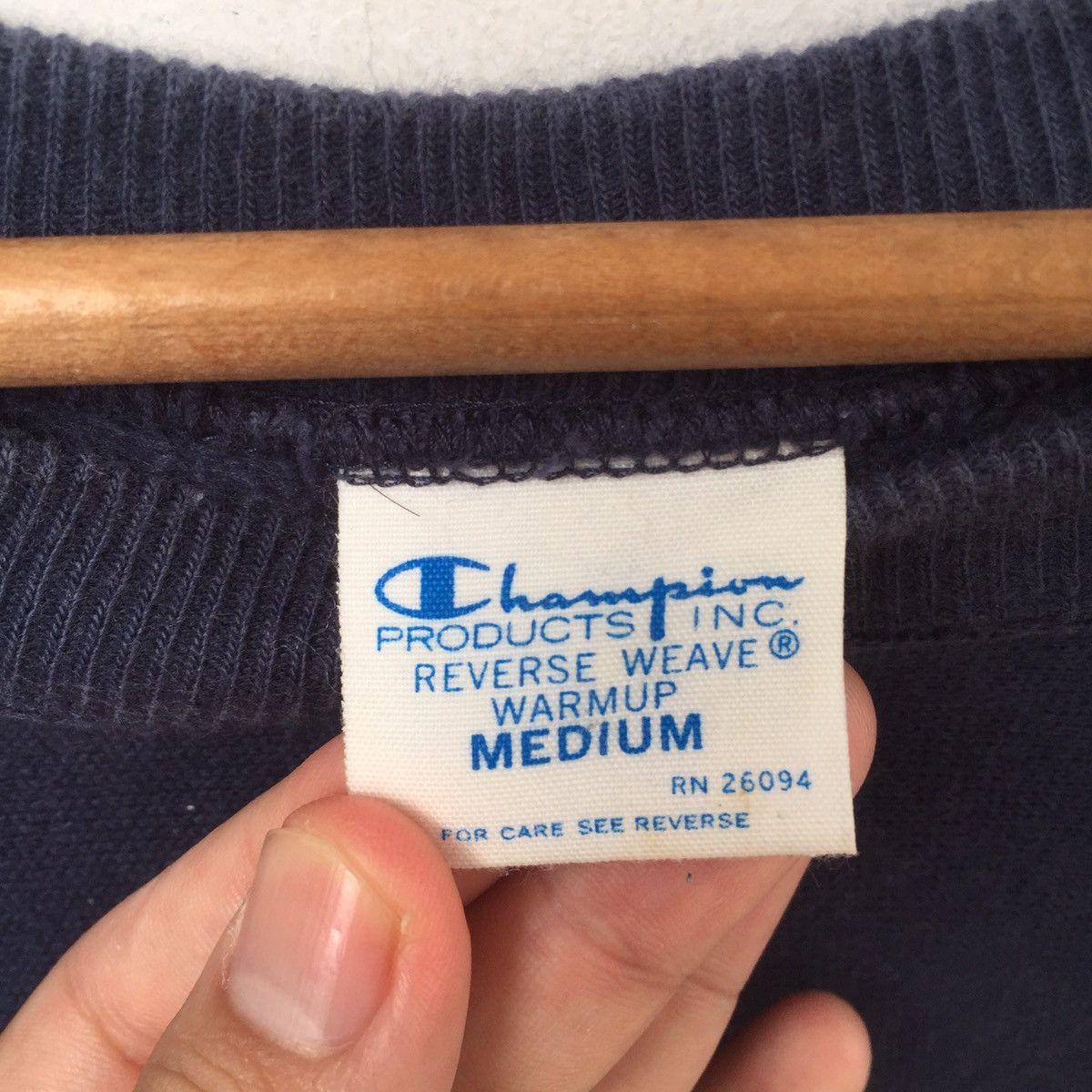 Champion Vintage 90s Champion Products Reverse Weave Logo Sweatshirt Size US M / EU 48-50 / 2 - 4 Thumbnail