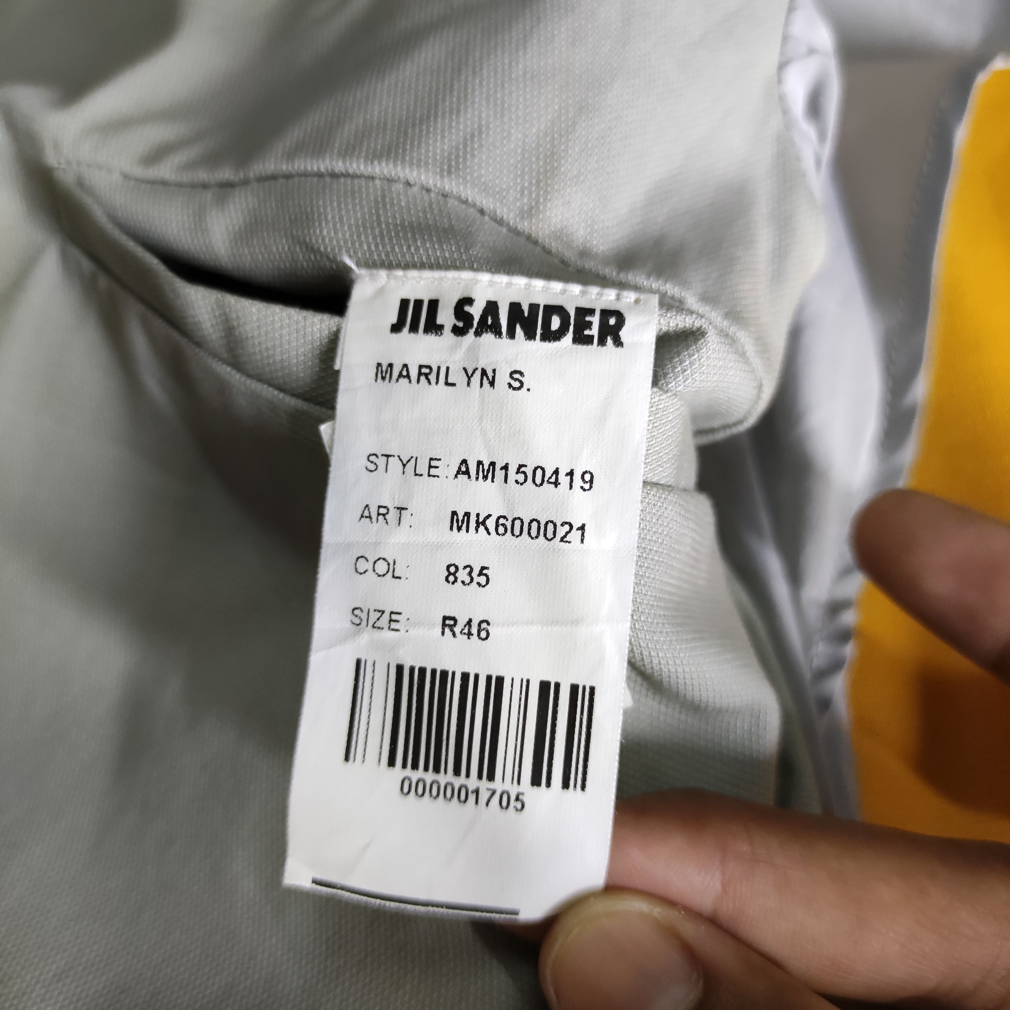 Jil Sander a61 Jil Sander Runway Color Size US S / EU 44-46 / 1 - 18 Thumbnail