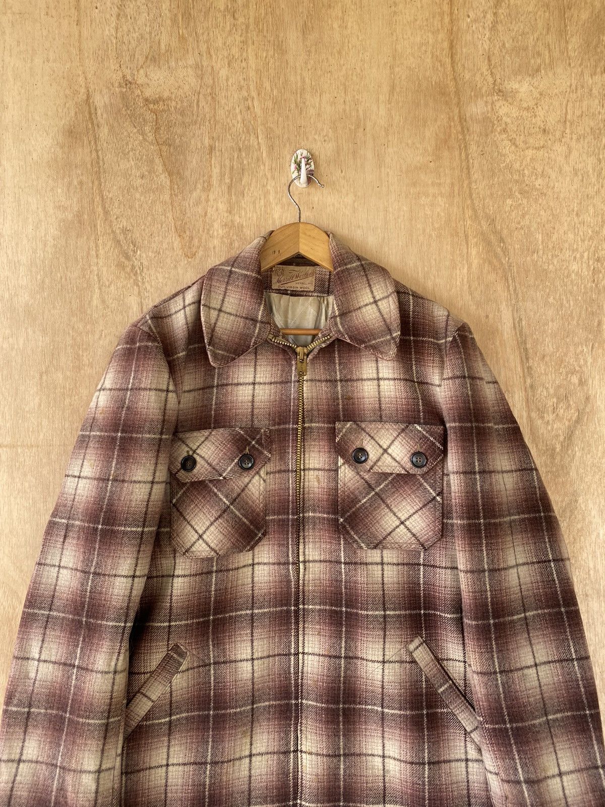 Vintage 🔥SALE🔥VINTAGE 60S MERRIL VIRGIN WOOL JACKET Size US M / EU 48-50 / 2 - 5 Thumbnail