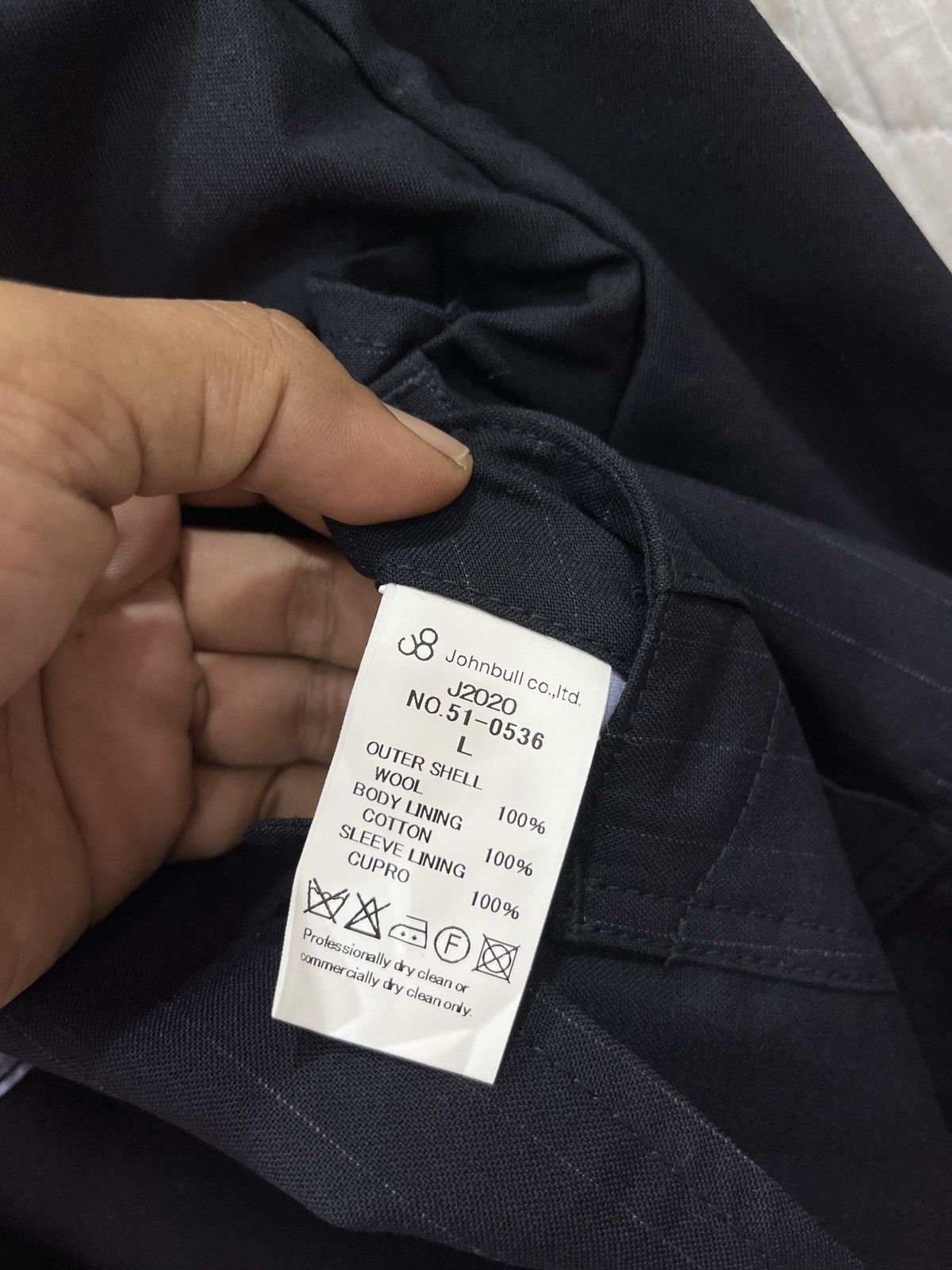 Johnbull (Eee). VINTAGE JOHN BULL JAPANESE HYPE BLAZER Size 44R - 9 Thumbnail