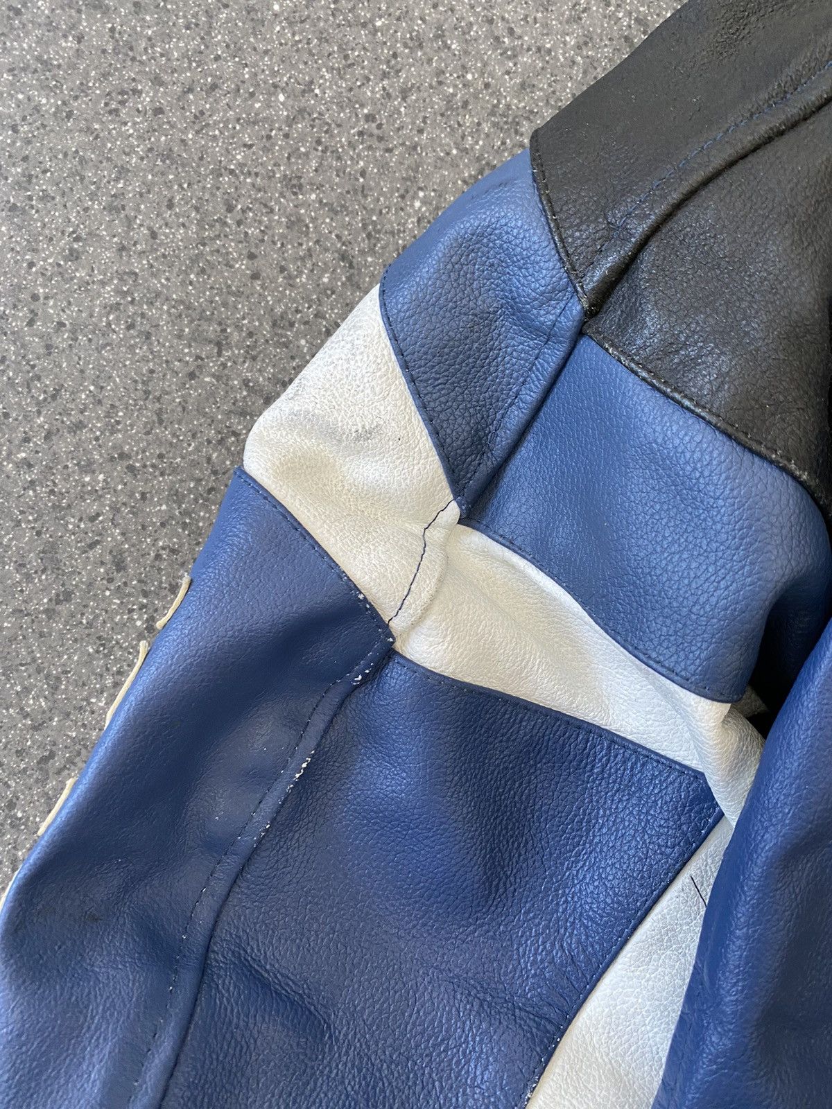 Japanese Brand Vintage Suzuki Racing Leather Jacket Size US XXL / EU 58 / 5 - 13 Thumbnail