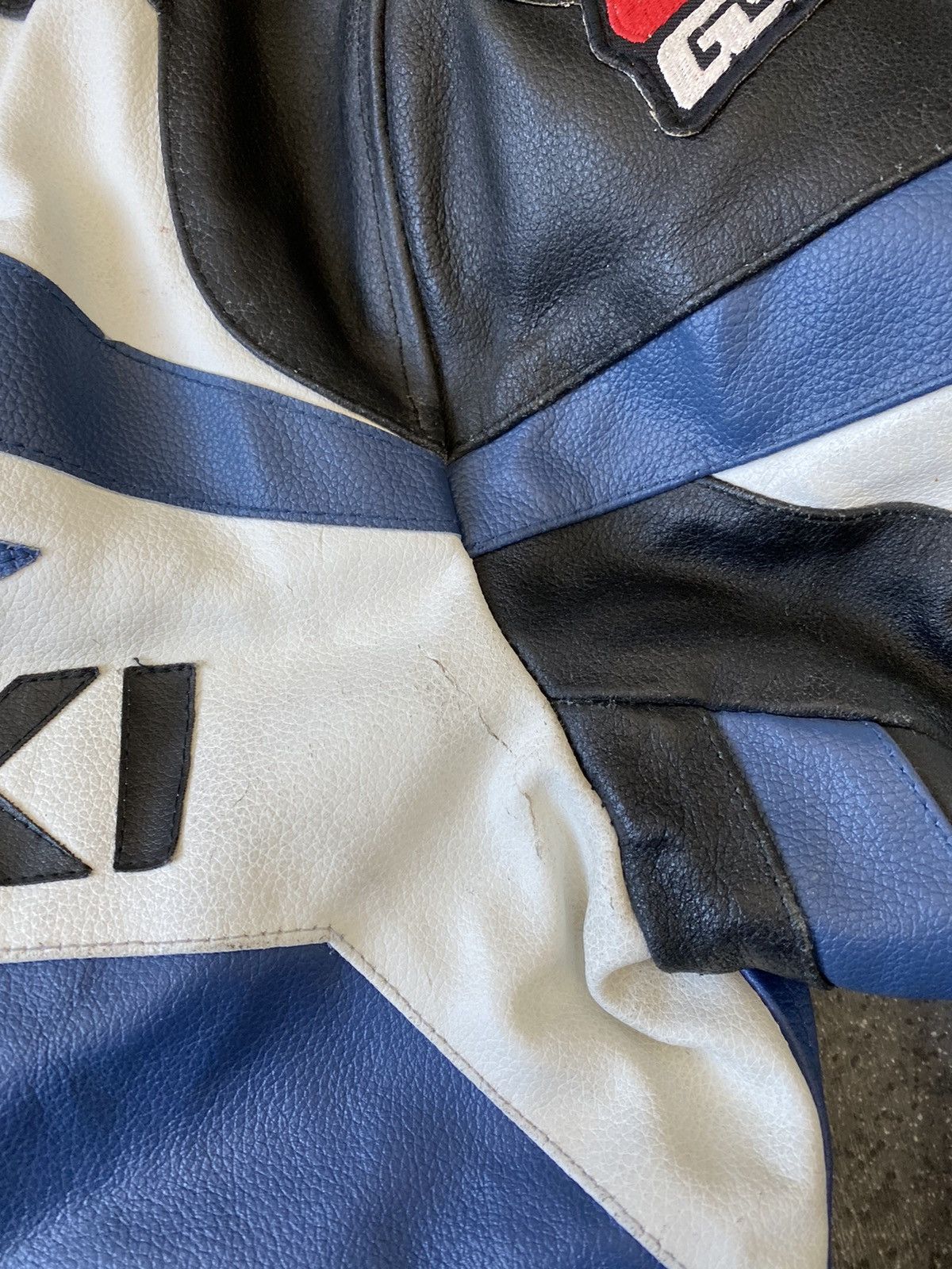 Japanese Brand Vintage Suzuki Racing Leather Jacket Size US XXL / EU 58 / 5 - 10 Thumbnail