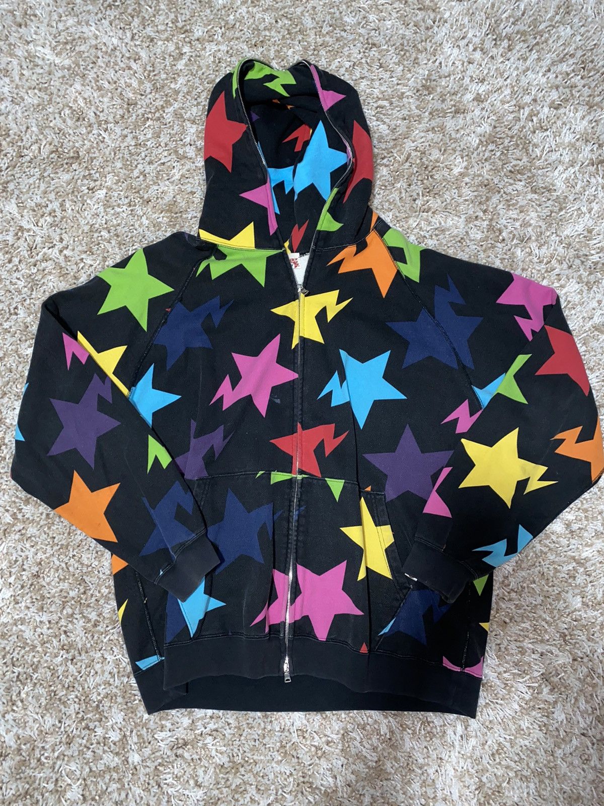 Bape Bapesta multicolor full-zip hoodie Size US XL / EU 56 / 4 - 1 Thumbnail