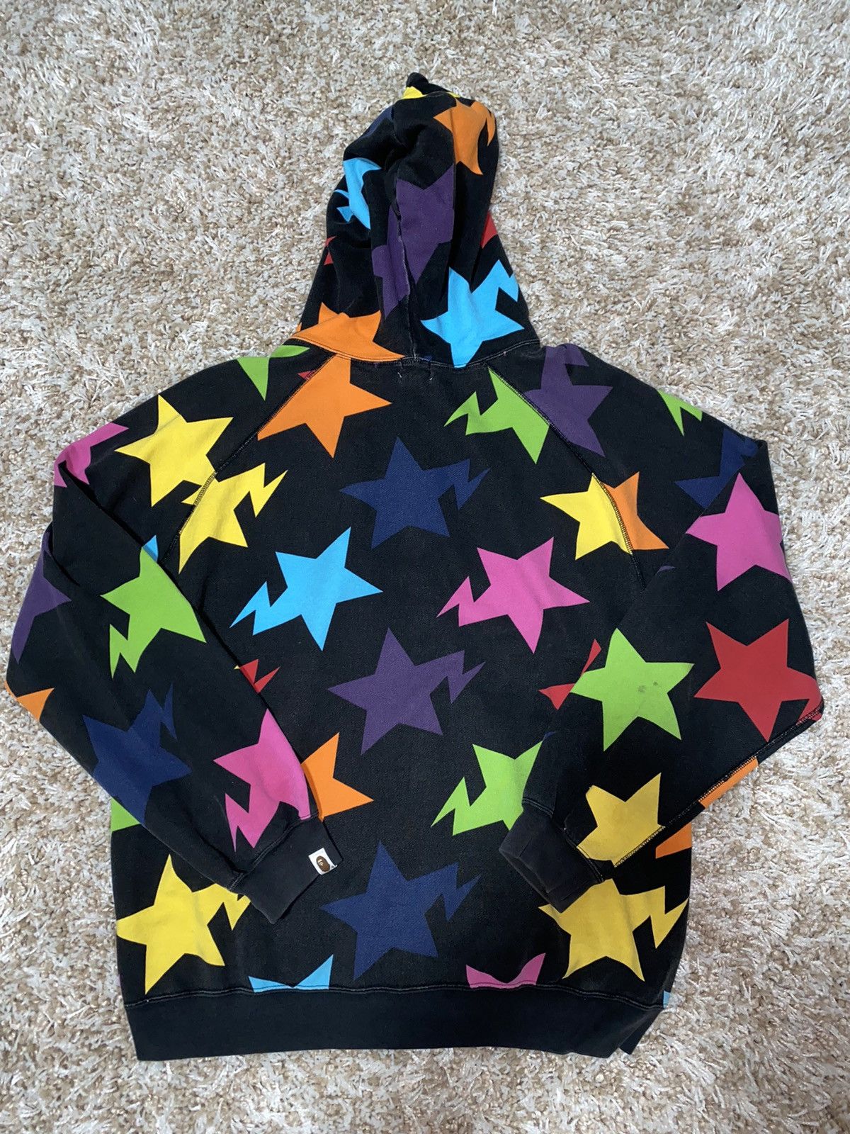 Bape Bapesta multicolor full-zip hoodie Size US XL / EU 56 / 4 - 2 Thumbnail