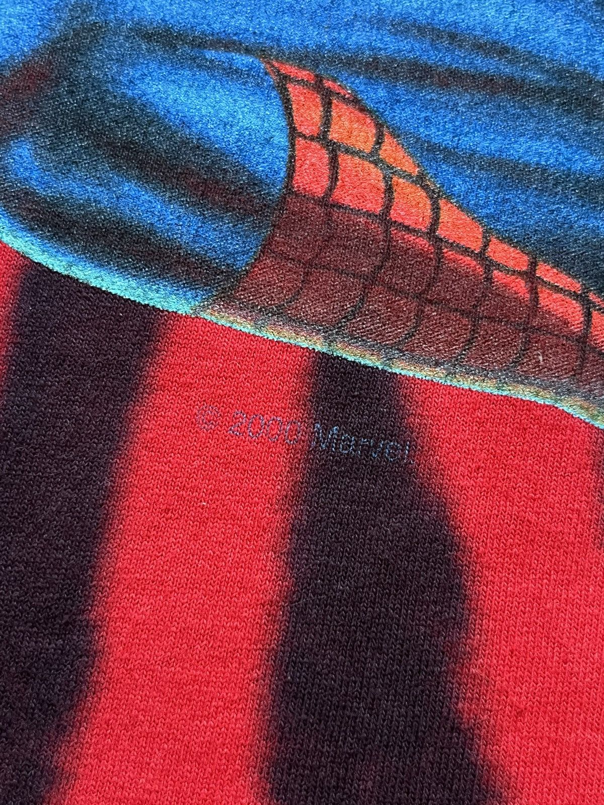 Marvel Comics × Vintage Vintage Spiderman T-Shirt 2000 L/XL Size US XL / EU 56 / 4 - 3 Thumbnail